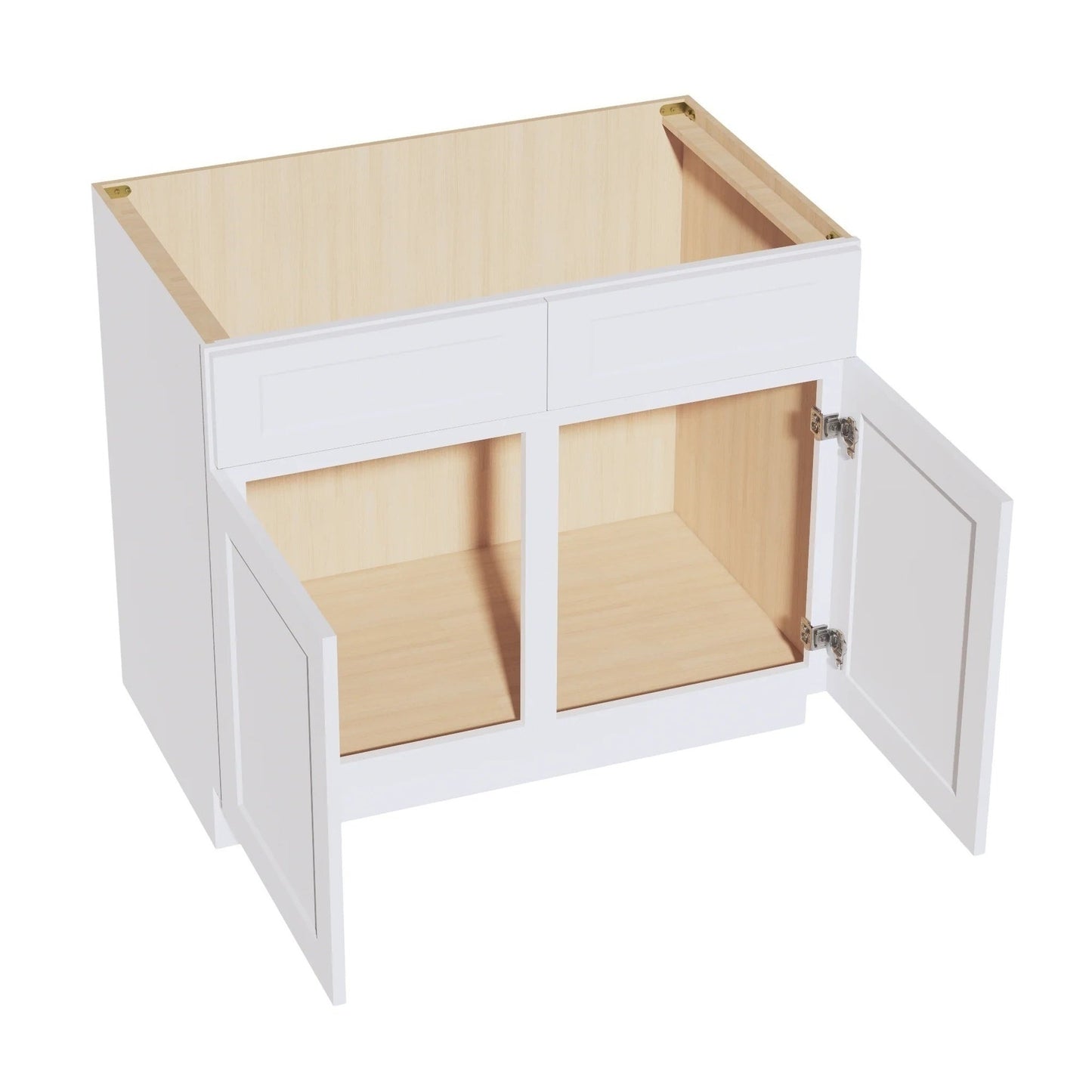 Quik Cabinets SB39 Ardelle White - Interior