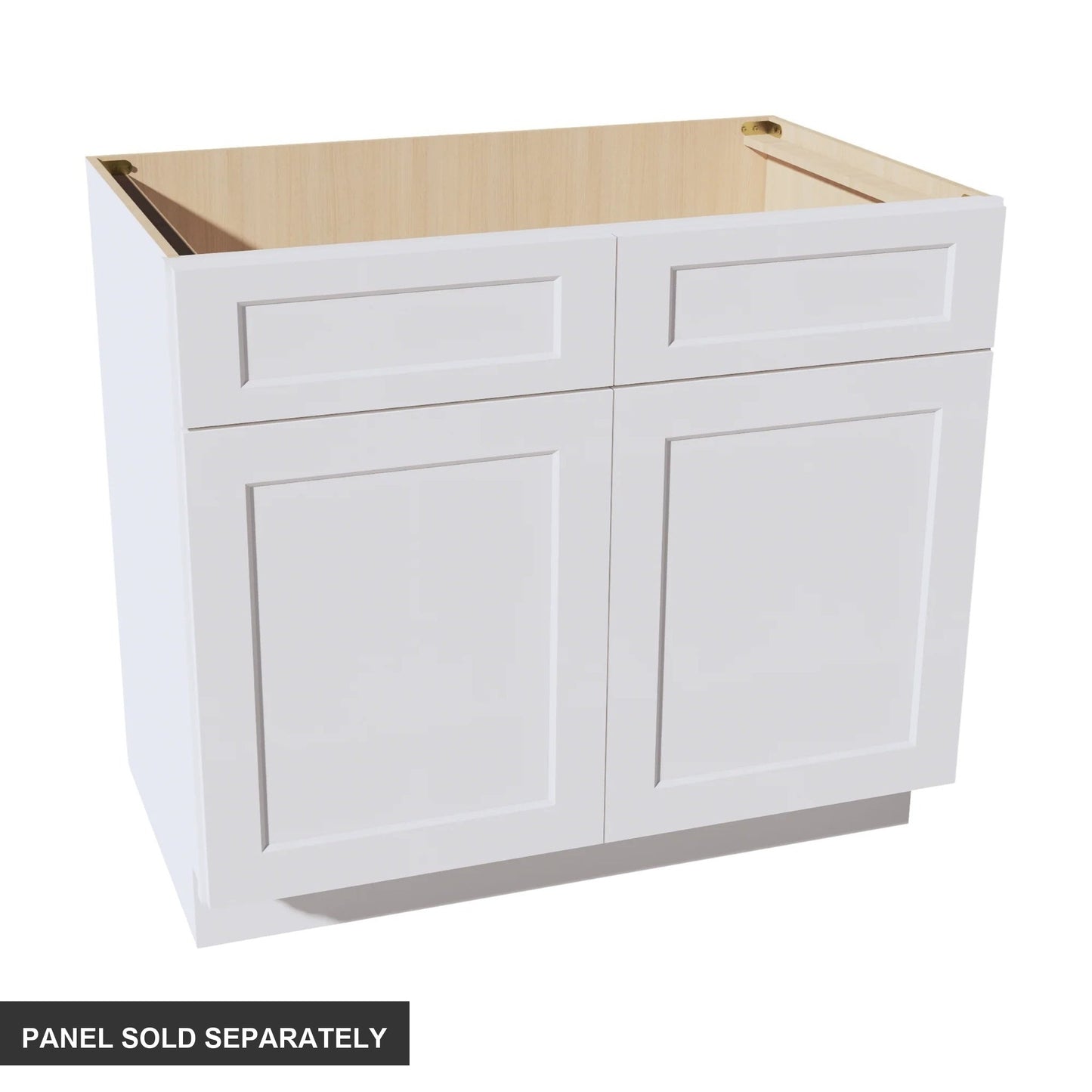 Shaker Sink Base Cabinet 39" (SB39) · Ardelle - White - Product
