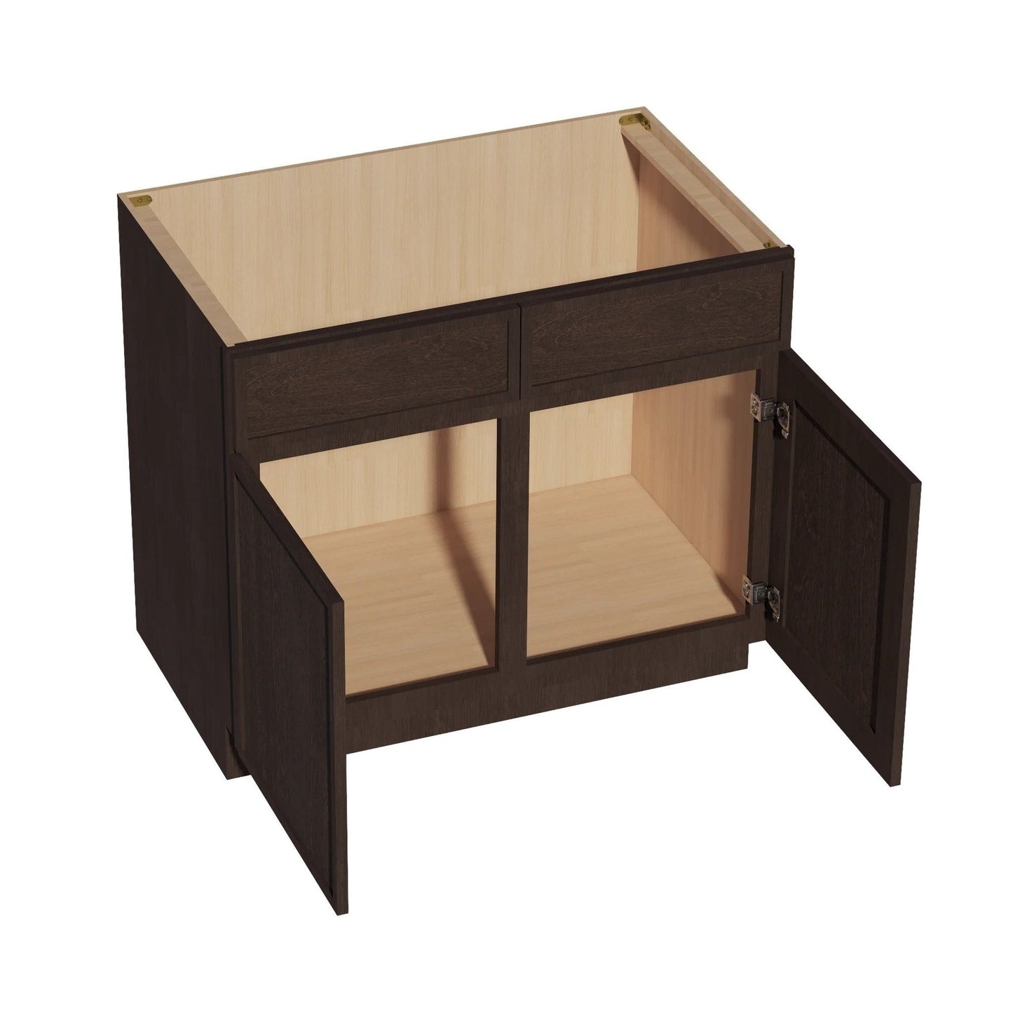 Quik Cabinets SB39 Slim Mocha - Interior