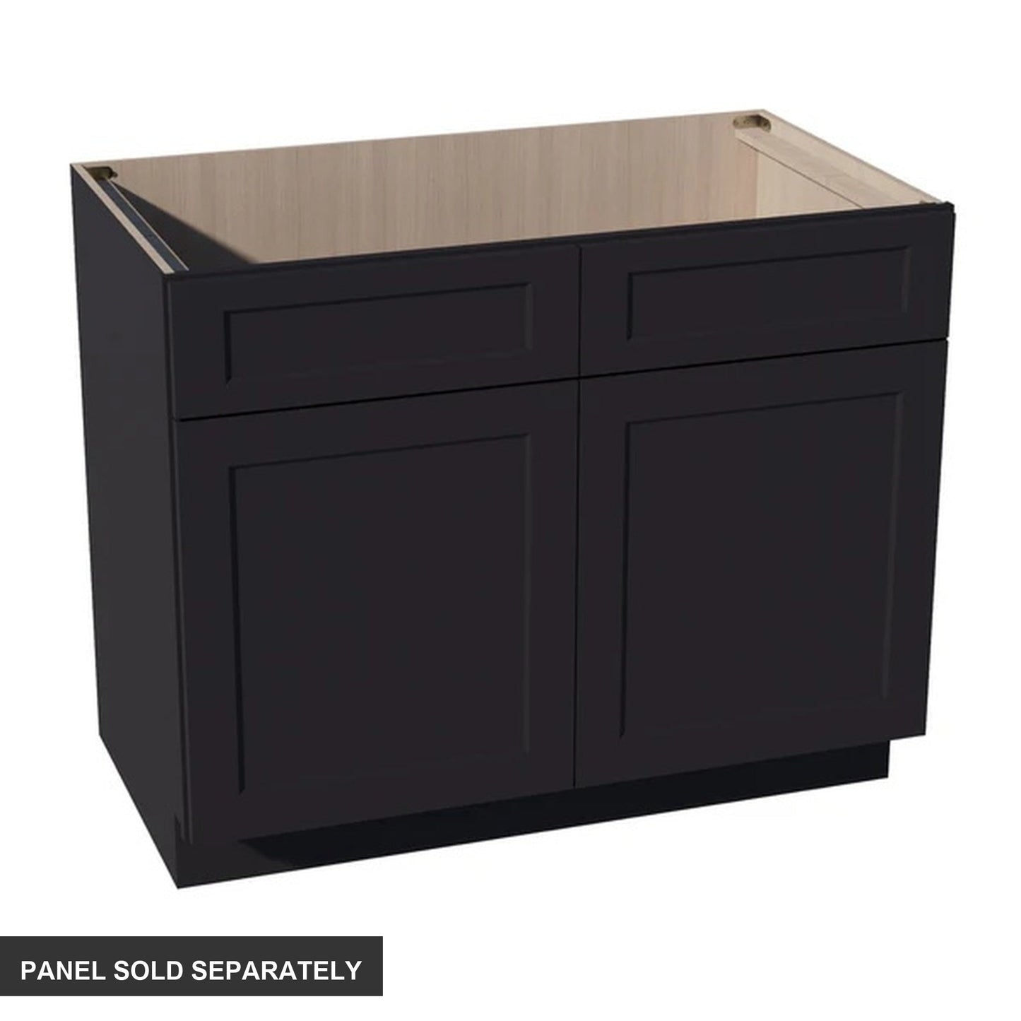 Shaker Sink Base Cabinet 42" (SB42) · Ardelle - Ebony - Product