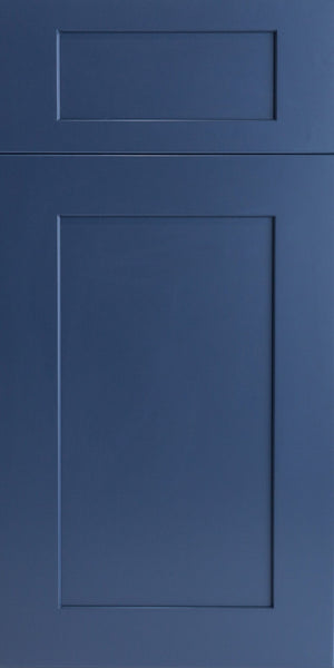 Blue Traditional Shaker door sample
