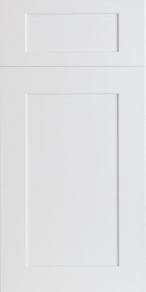 White Traditional Shaker door sample