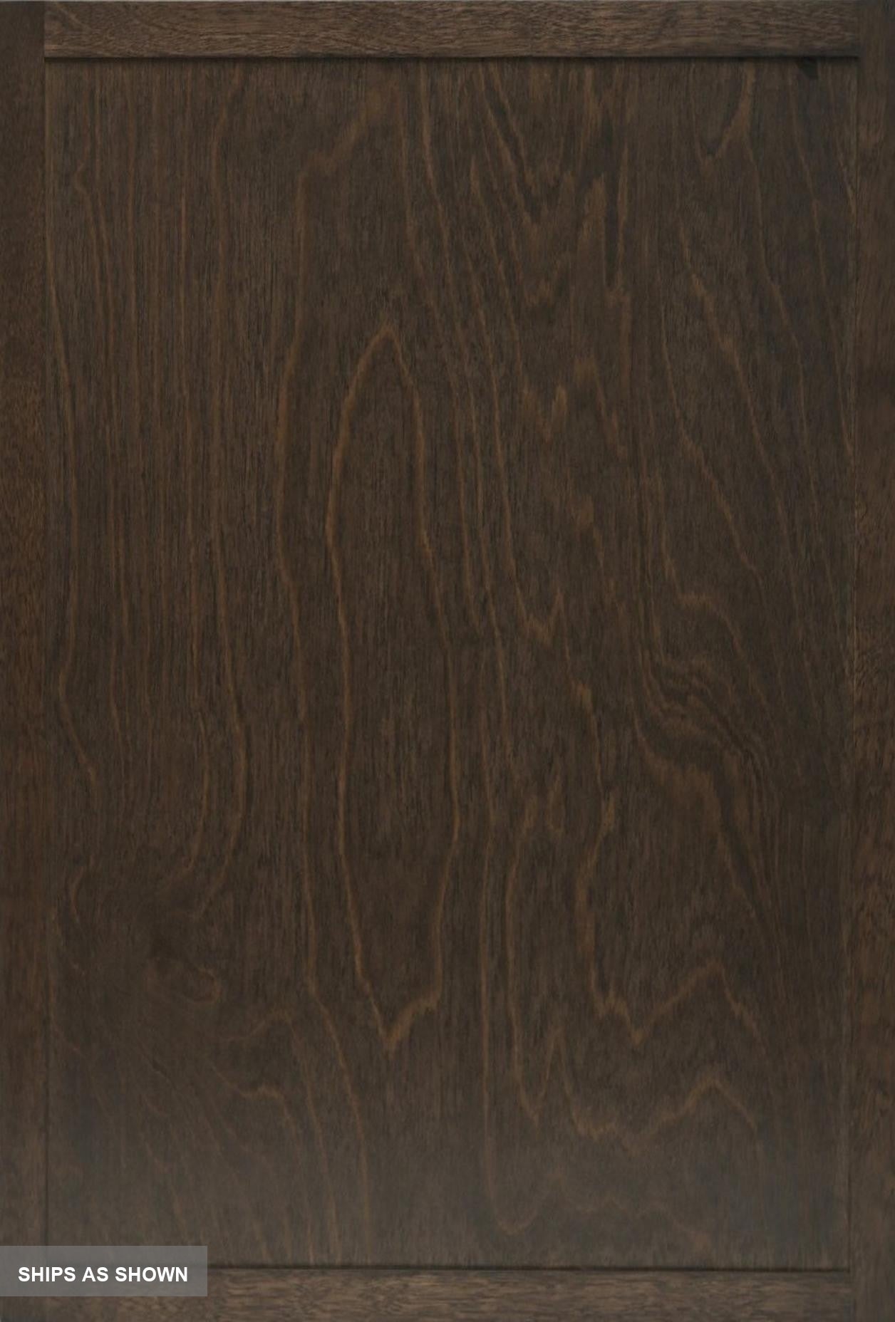 Sample Door (SD) · Slim - Mocha - Flat Pack