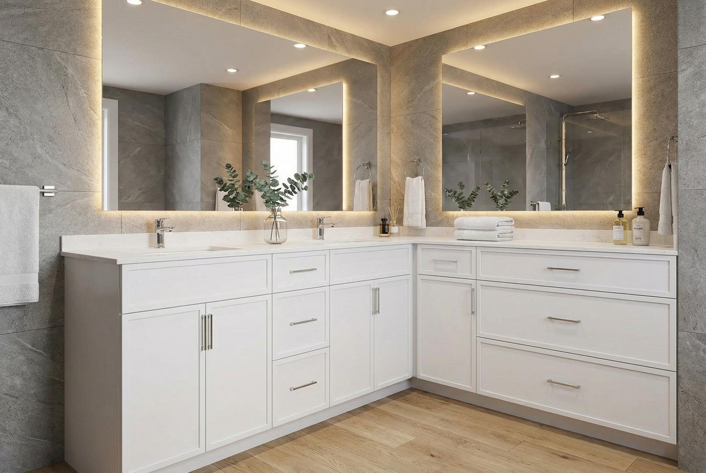 Quik Cabinets VSD3621R Slim Frost - Lifestyle 2