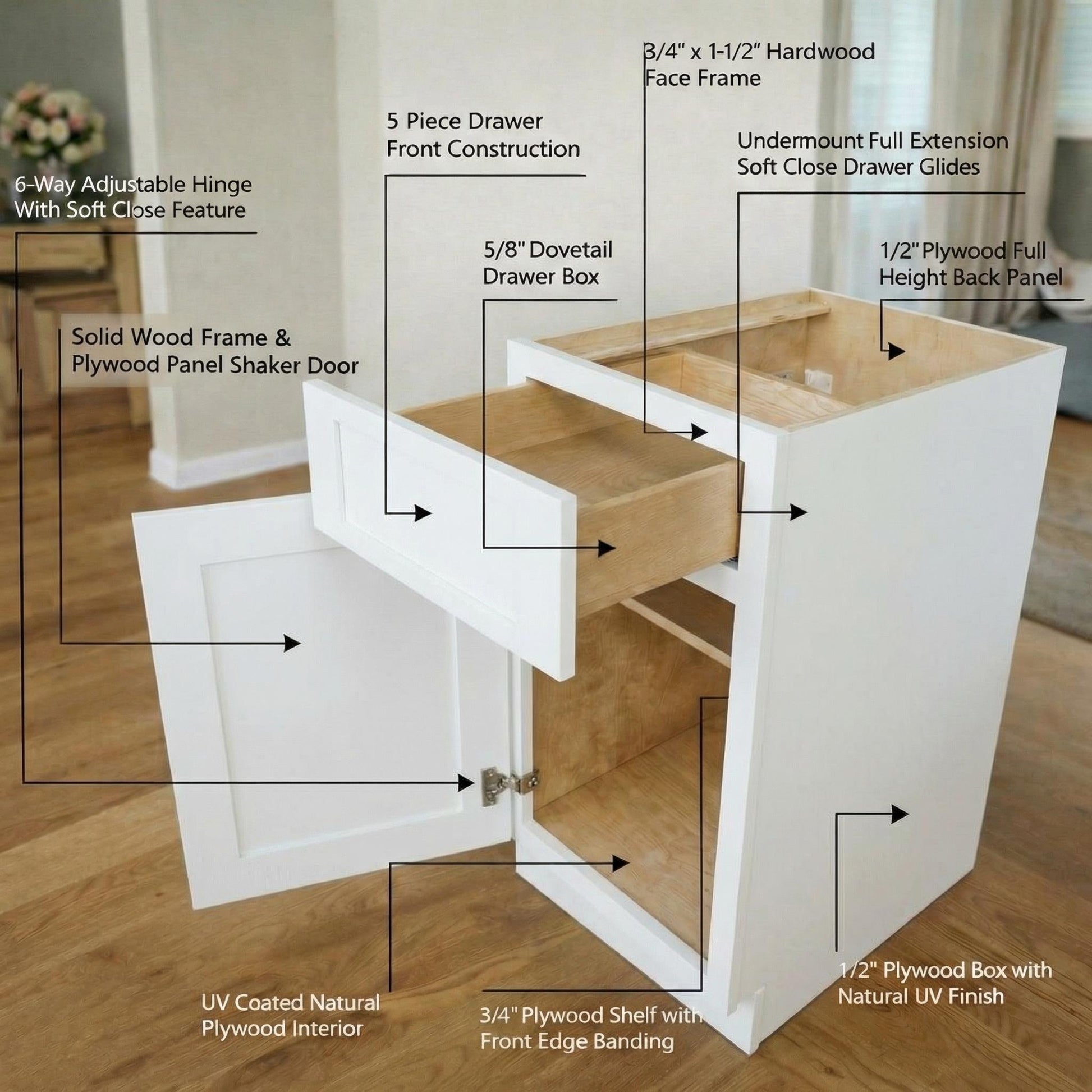 Wainscot Base Panel (WP-BASE) · Slim