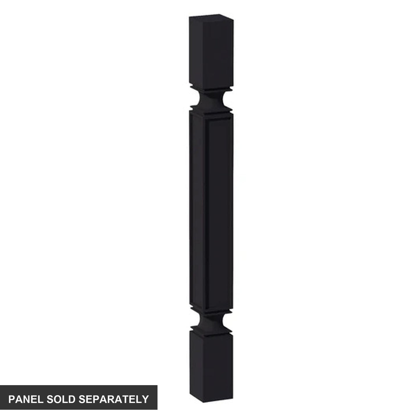 Square Roman Pillar (SP336) · Ardelle - Ebony - Product
