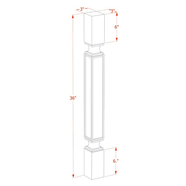 Square Roman Pillar (SP336) · Tallis