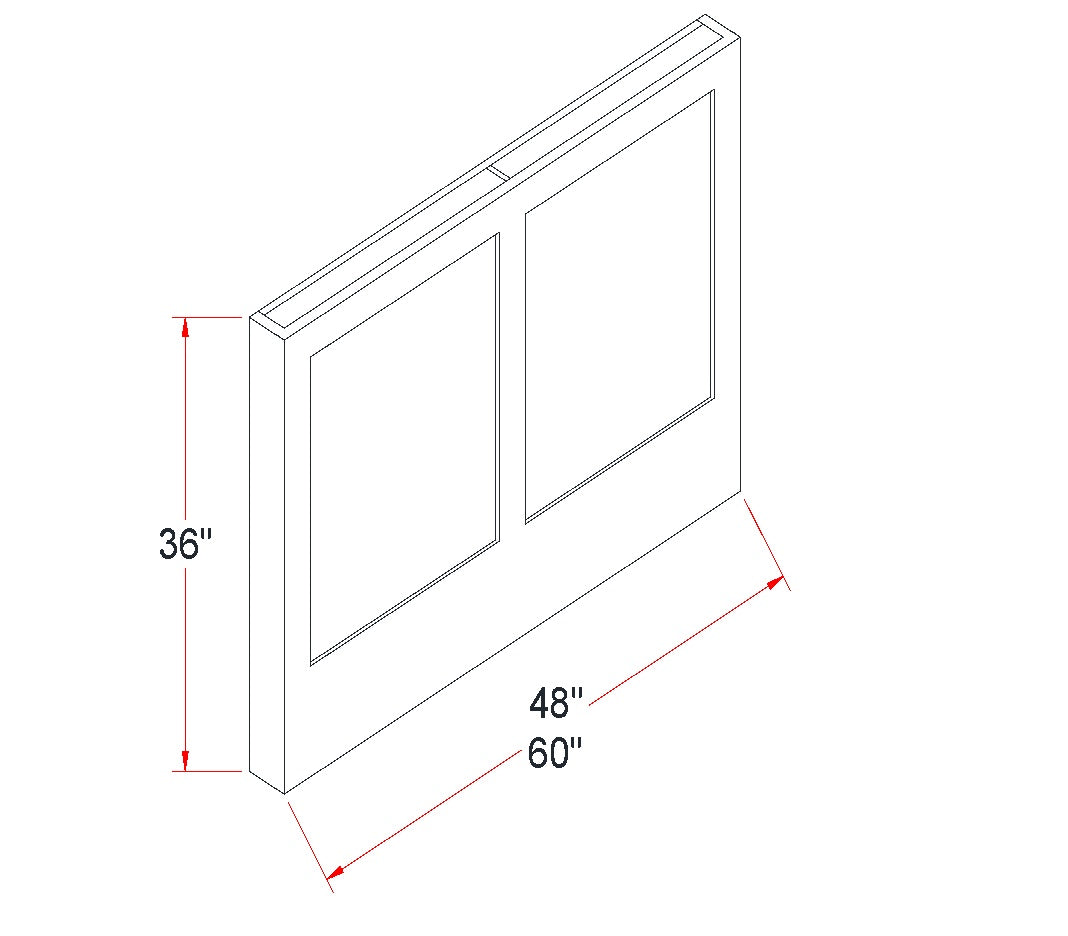 Shaker Style End Panel (SSEP6036) · Ardelle