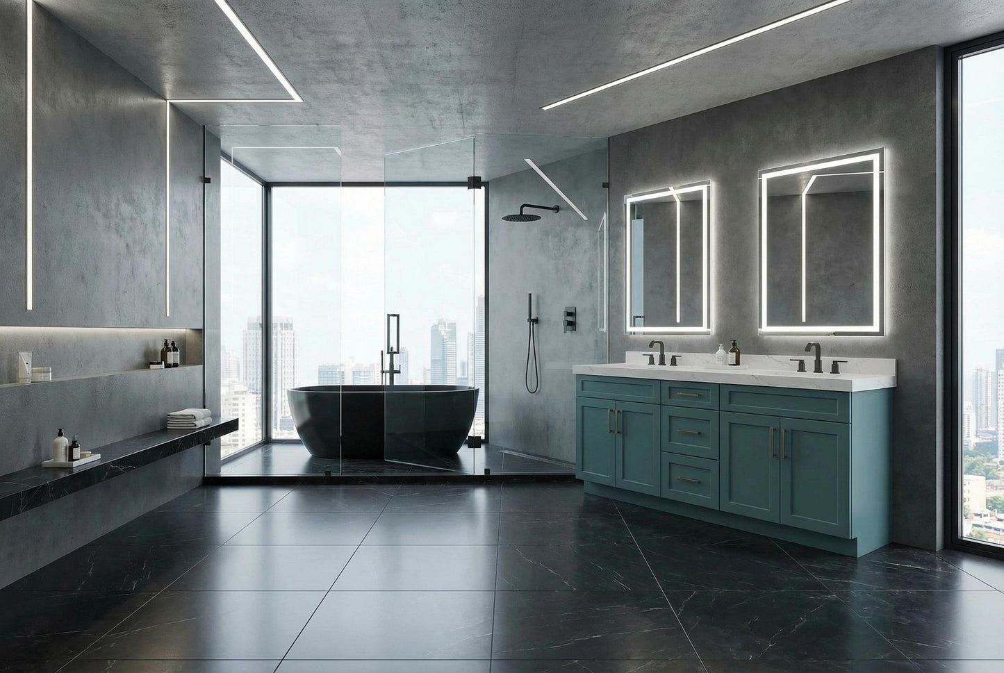 Quik Cabinets VDB1521 Tallis Fairy Green - Lifestyle 2
