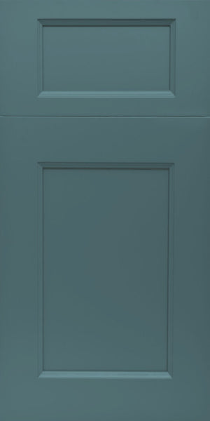 Fairy Green beveled shaker cabinet door - Tallis Series
