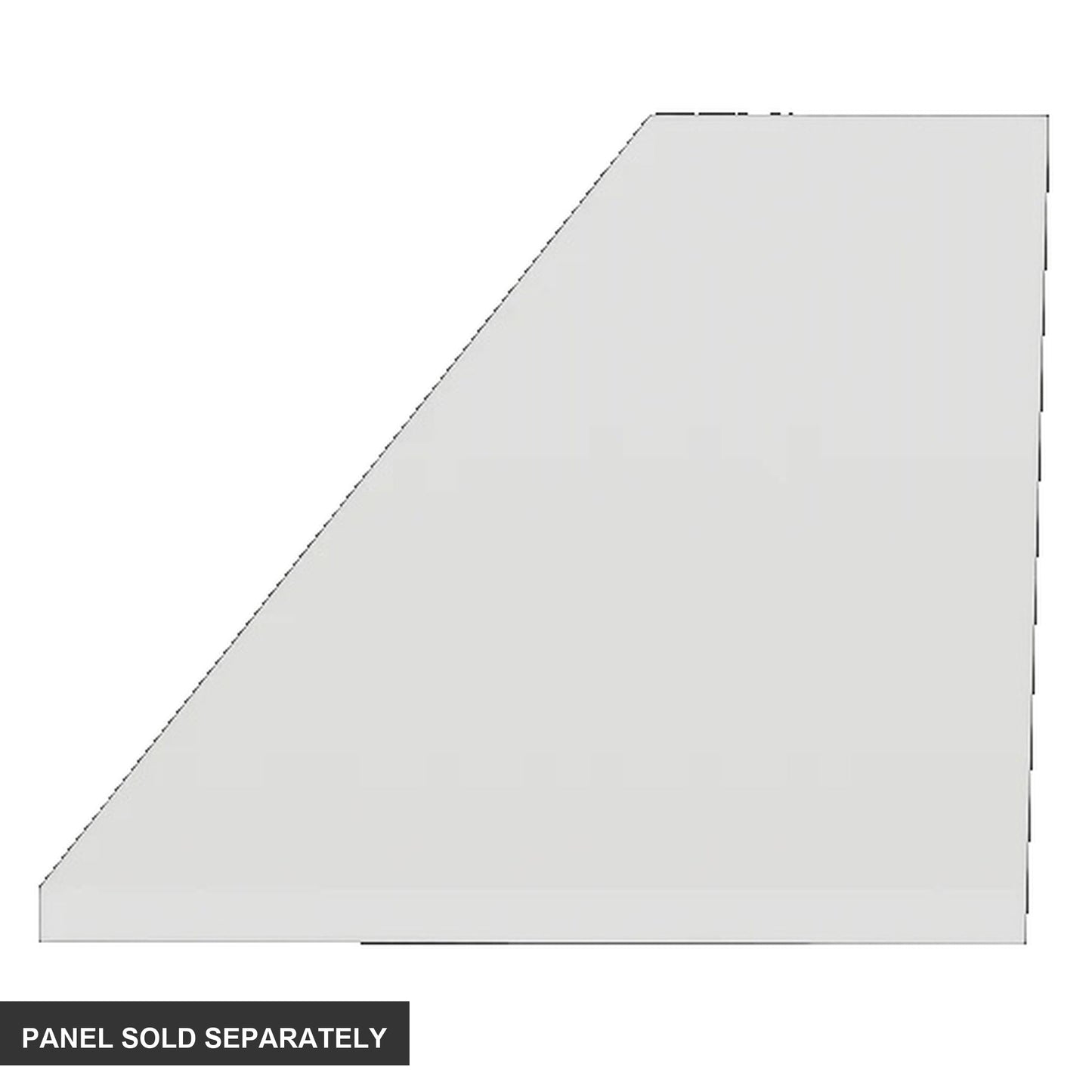 Toe Kick Plate (TK8) · Tallis - Swan White - Product