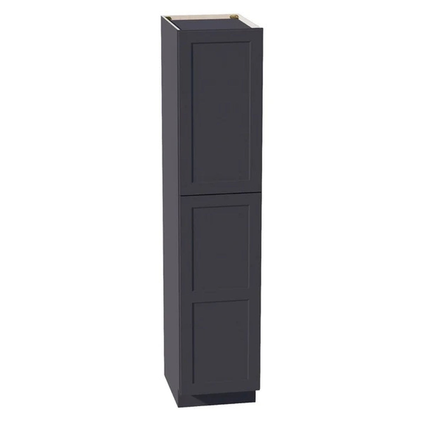 Shaker Tall Pantry Cabinet 18" (TP1884) · Ardelle - Ebony - Hero
