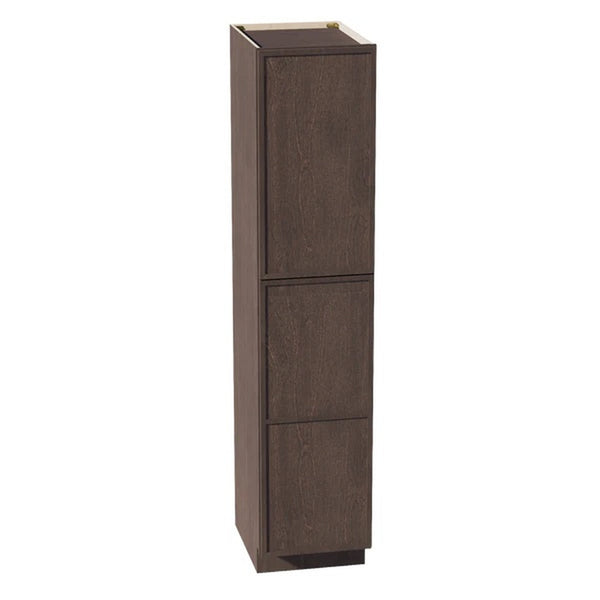 Slim Shaker Tall Pantry Cabinet 18" (TP1884) · Slim - Mocha - Hero