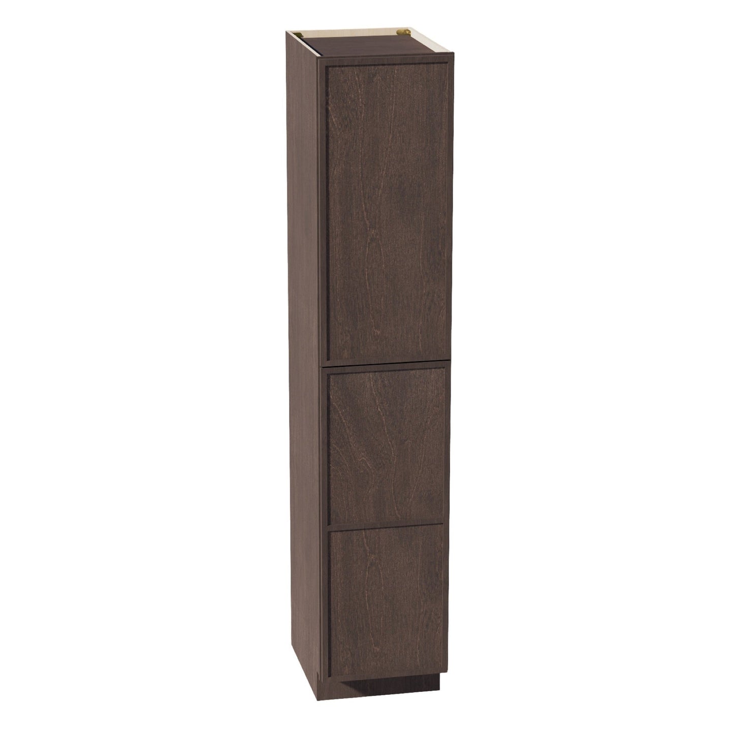 Slim Shaker Tall Pantry Cabinet 18" (TP1890) · Slim - Mocha - Hero