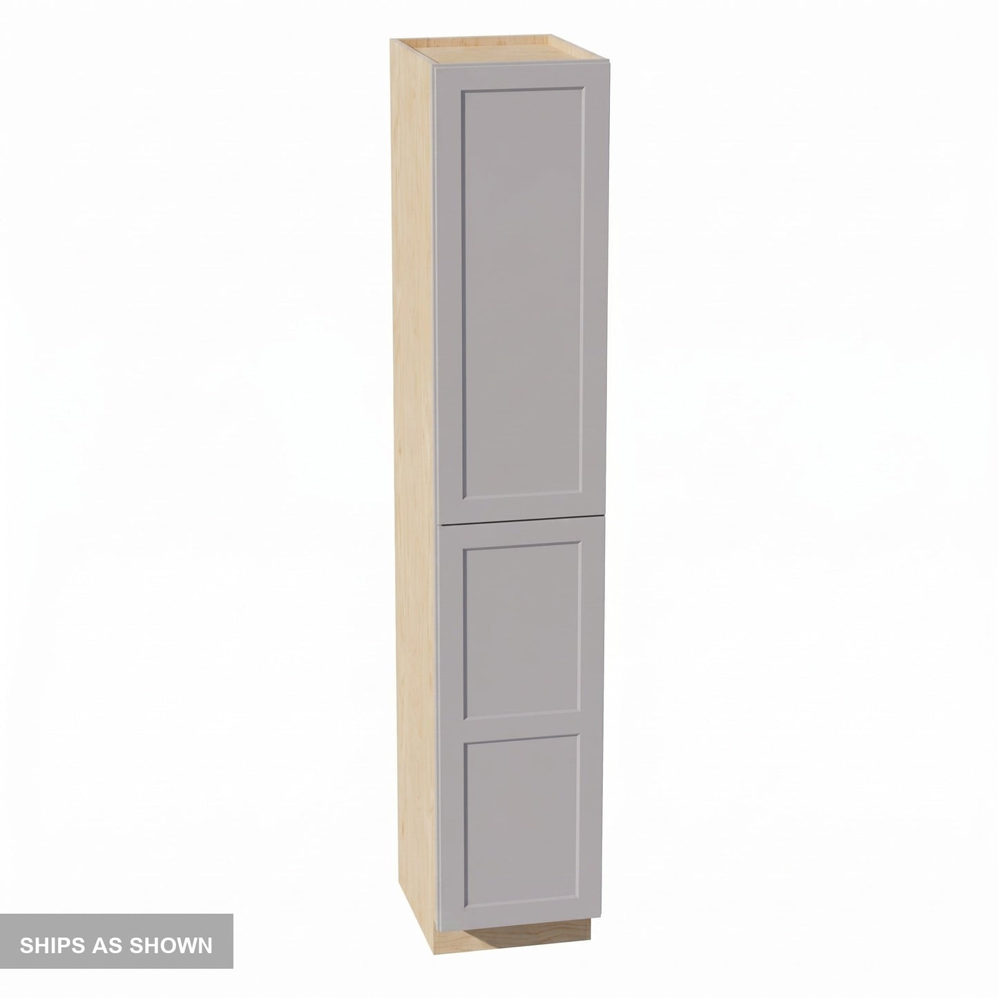 Shaker Tall Pantry Cabinet 18" (TP1896) · Ardelle - Ash - Flat Pack