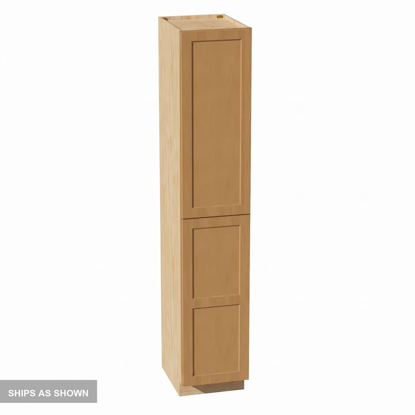 Shaker Tall Pantry Cabinet 18" (TP1896) · Ardelle - Timber - Flat Pack