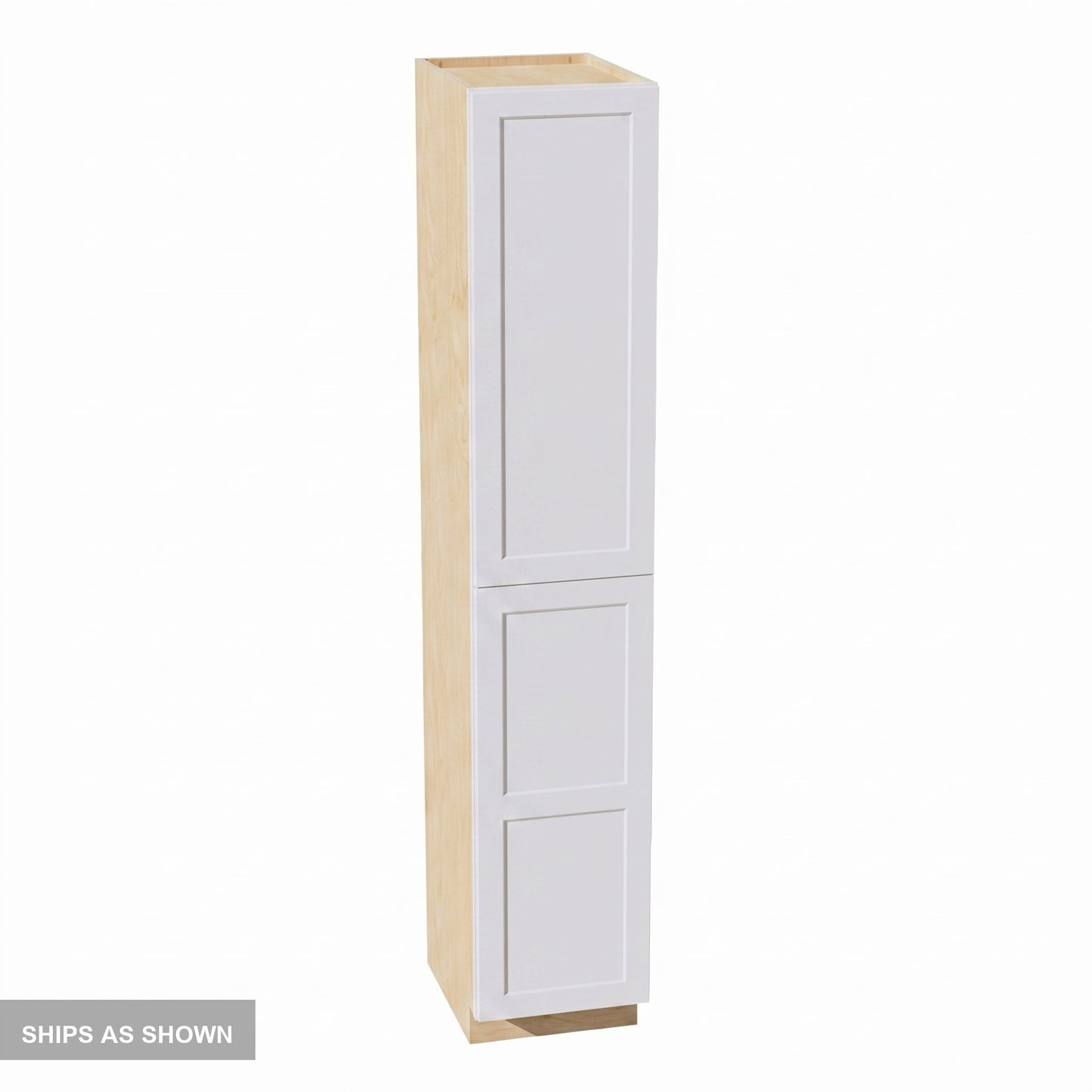Shaker Tall Pantry Cabinet 18" (TP1896) · Ardelle - White - Flat Pack