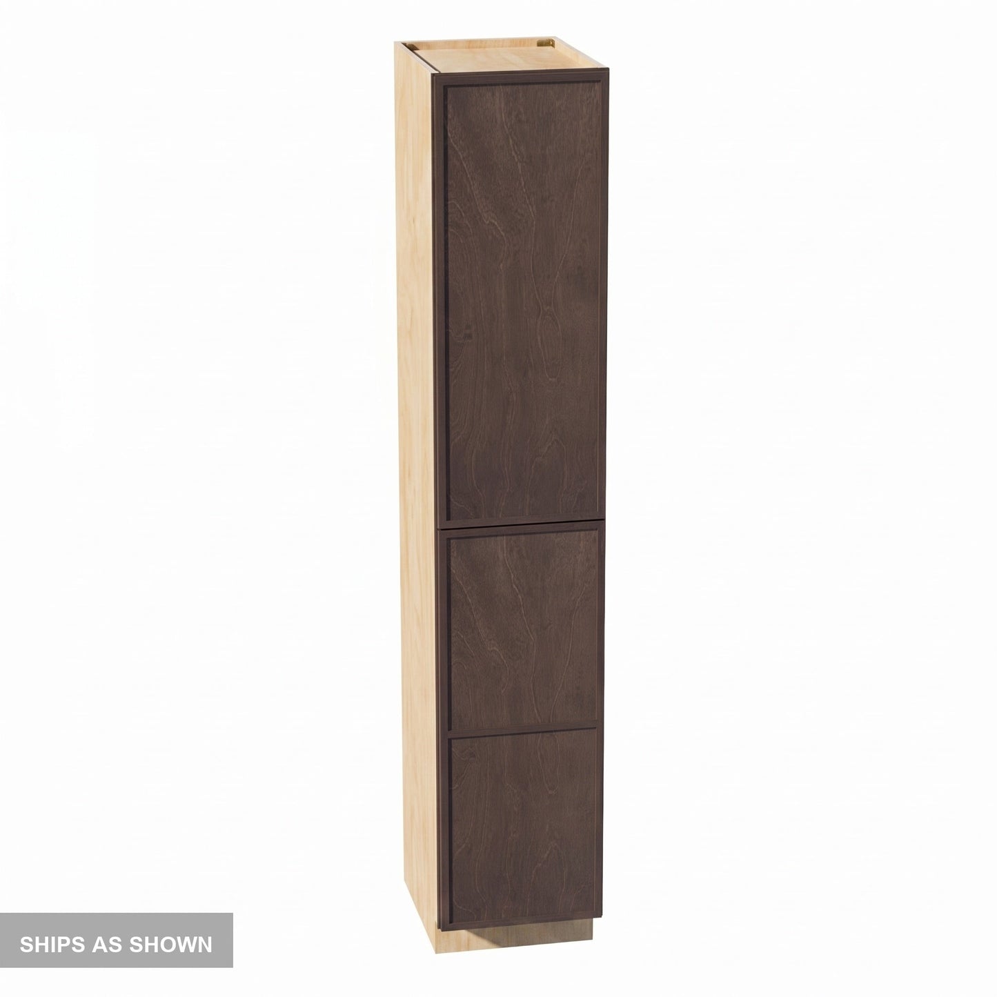 Quik Cabinets TP1896 Slim Mocha - Flatpack