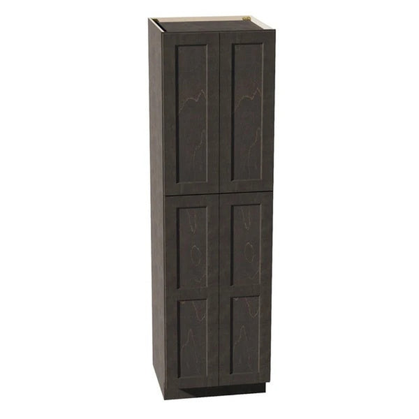 Shaker Tall Pantry Cabinet 24" (TP2484) · Ardelle - Charcoal - Hero