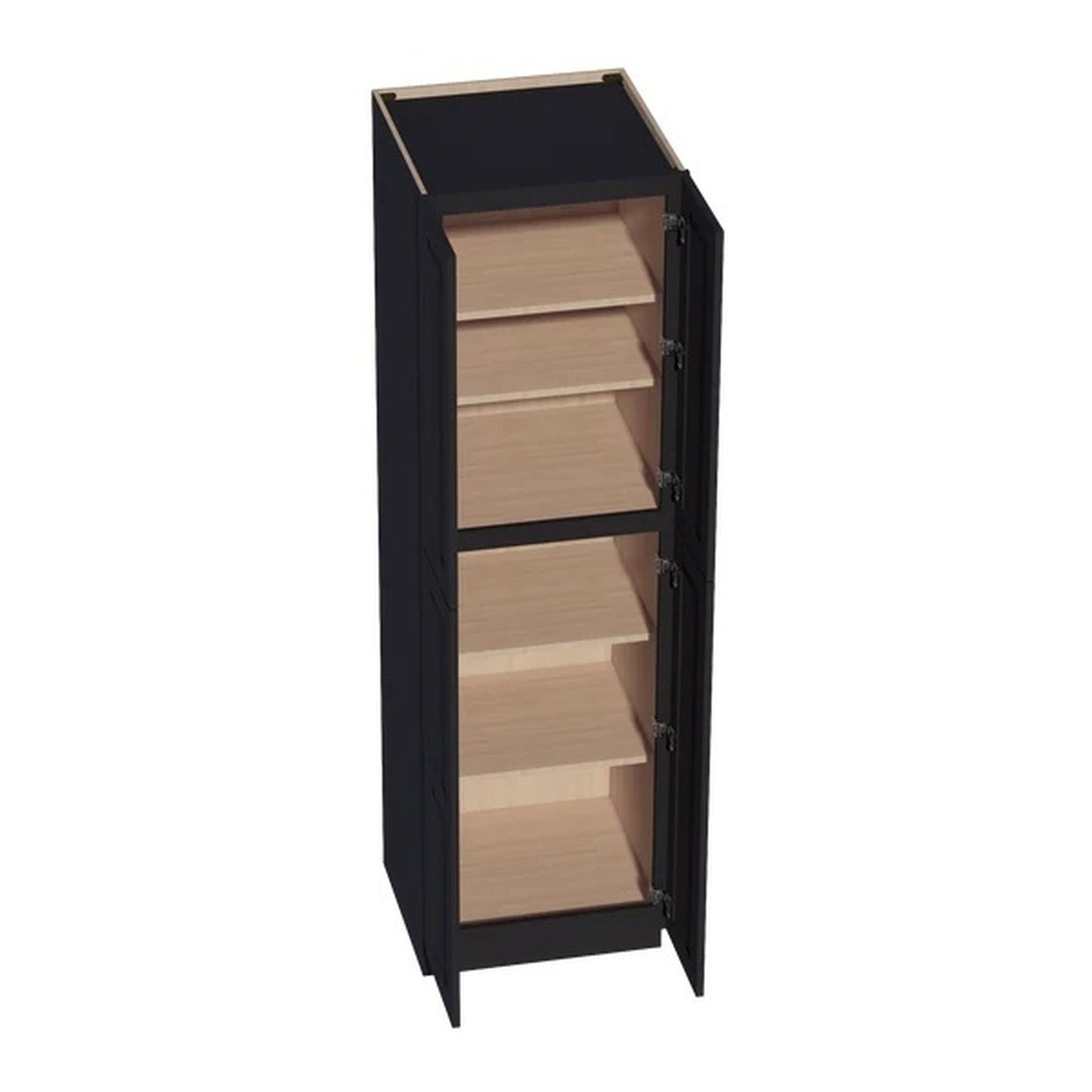 Quik Cabinets TP2484 Ardelle Ebony - Interior