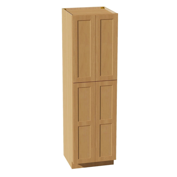Shaker Tall Pantry Cabinet 24" (TP2484) · Ardelle - Timber - Hero