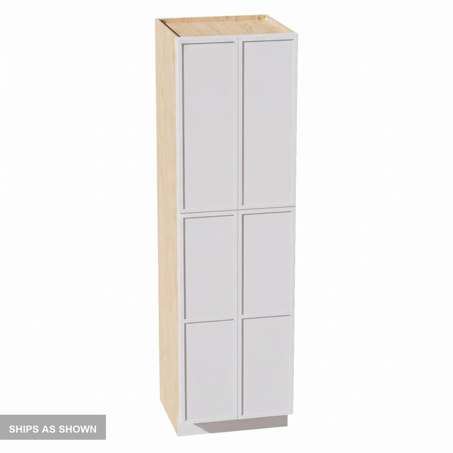 Quik Cabinets TP2484 Slim Frost - Flatpack