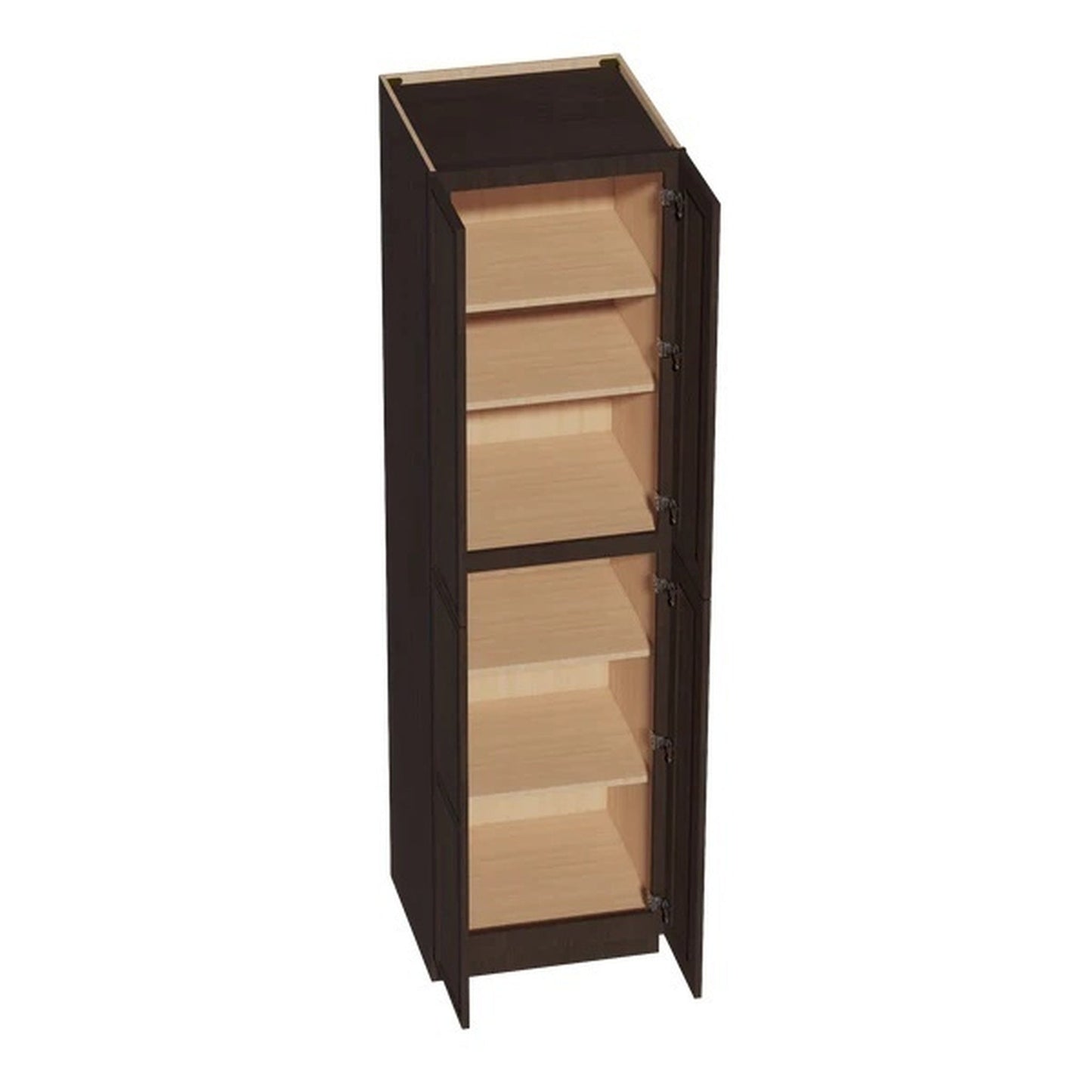 Quik Cabinets TP2490 Slim Mocha - Interior