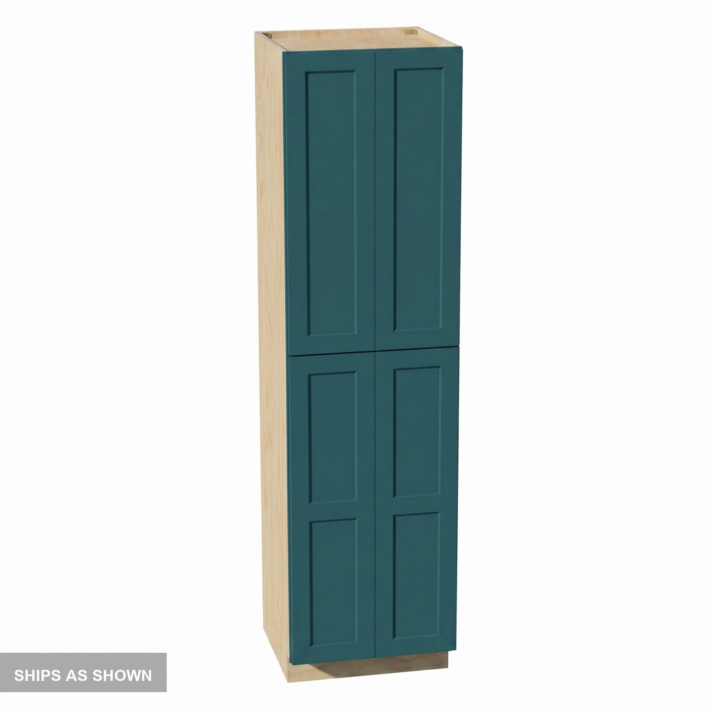 Shaker Tall Pantry Cabinet 24" (TP2490) · Tallis - Fairy Green - Flat Pack