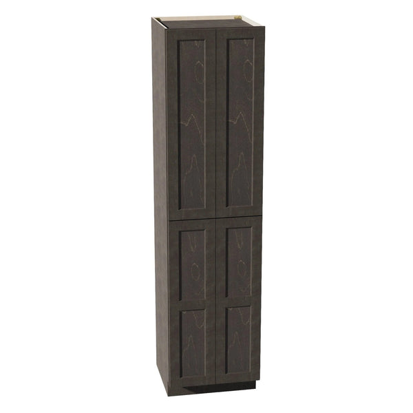 Shaker Tall Pantry Cabinet 24" (TP2496) · Ardelle - Charcoal - Hero