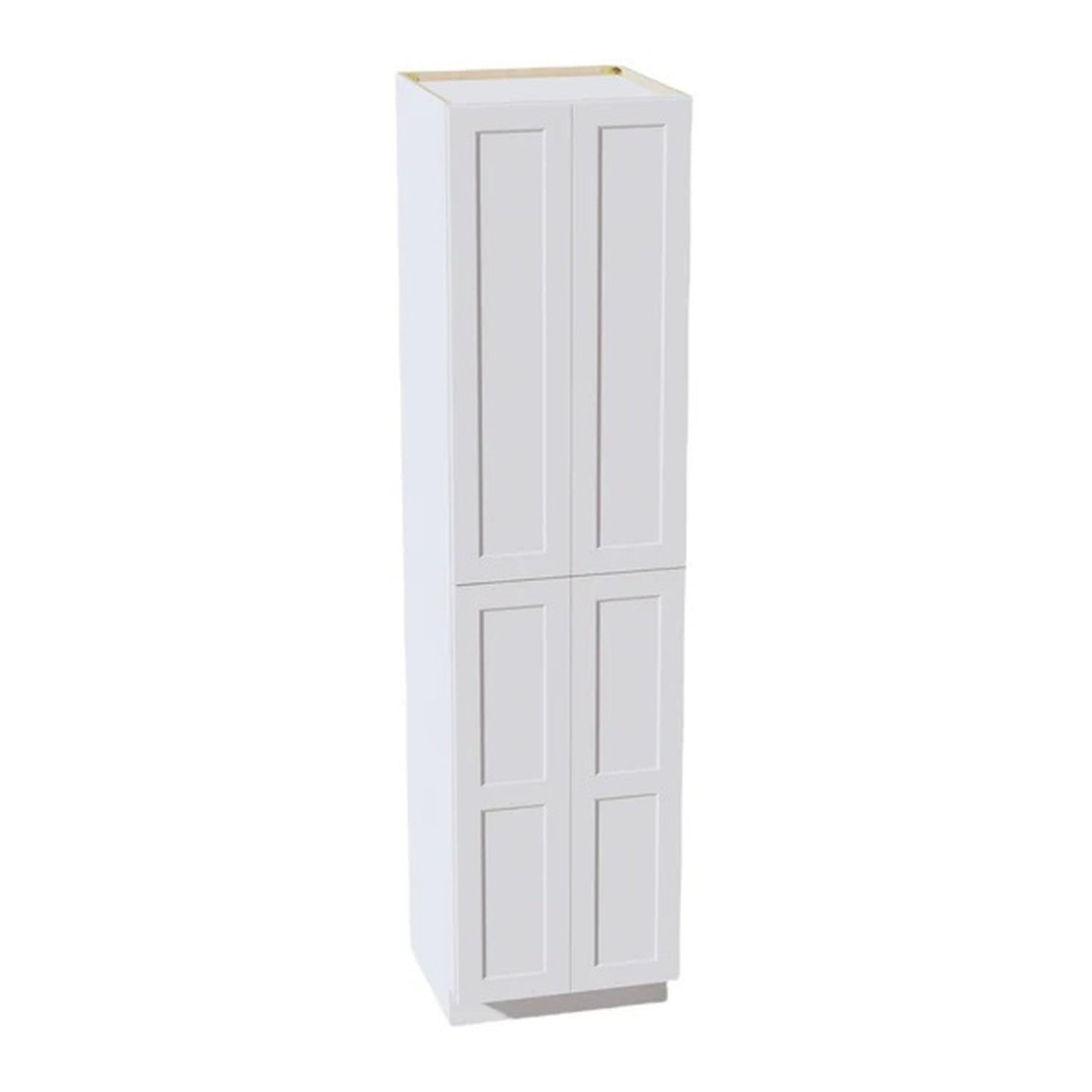 Shaker Tall Pantry Cabinet 24" (TP2496) · Ardelle - White - Hero