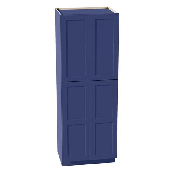 Shaker Tall Pantry Cabinet 30" (TP3084) · Ardelle - Blue - Hero