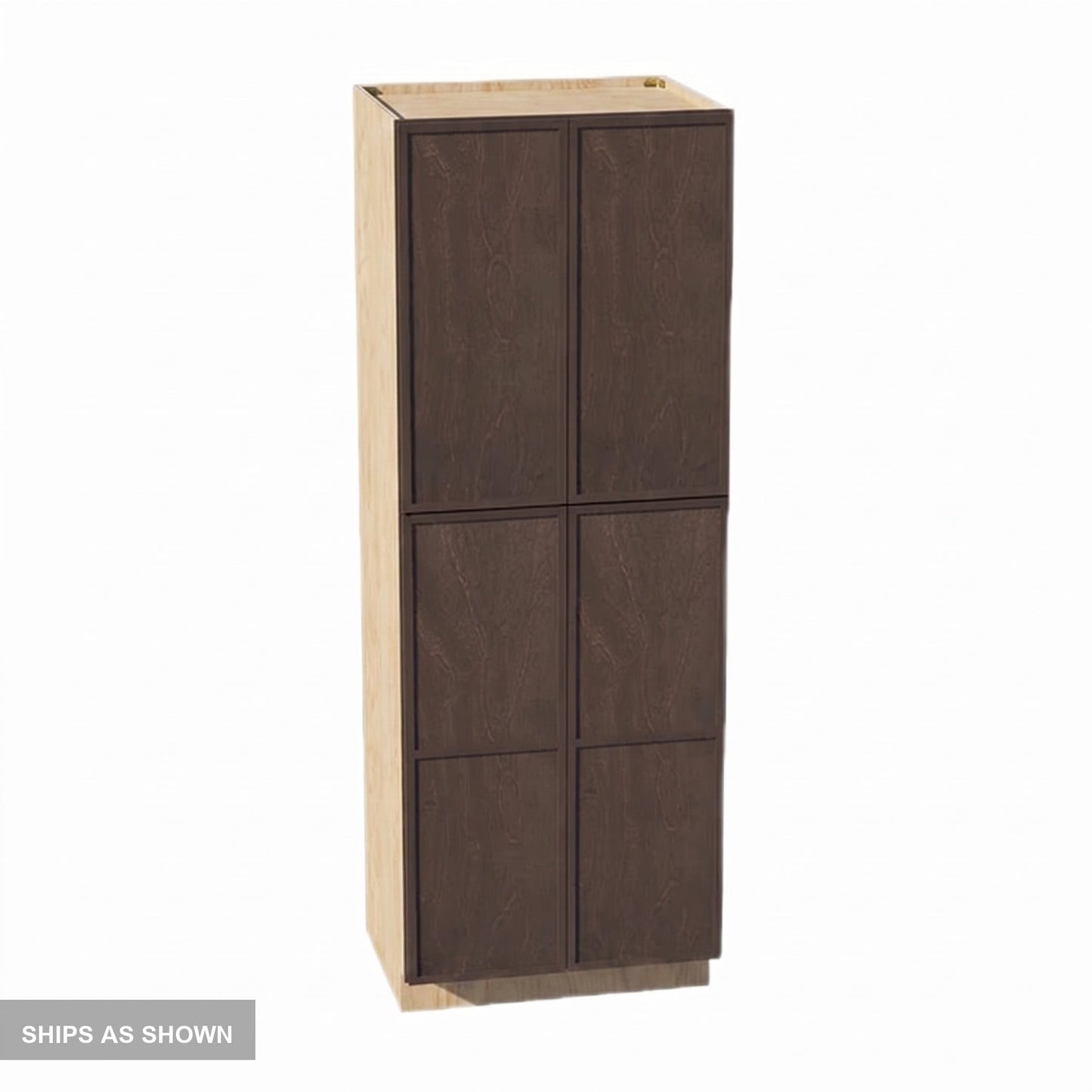 Quik Cabinets TP3084 Slim Mocha - Flatpack