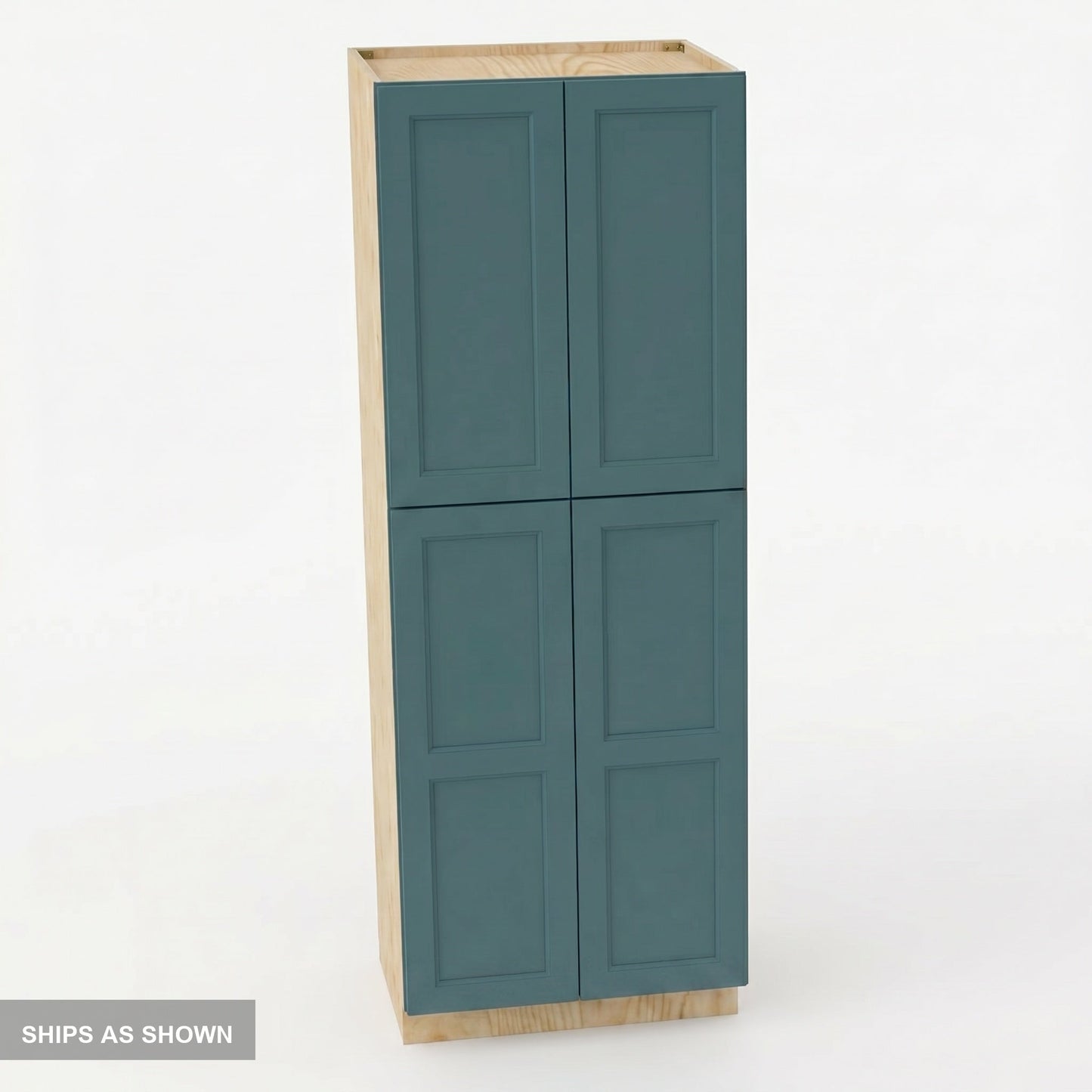 Shaker Tall Pantry Cabinet 30" (TP3084) · Tallis - Fairy Green - Flat Pack
