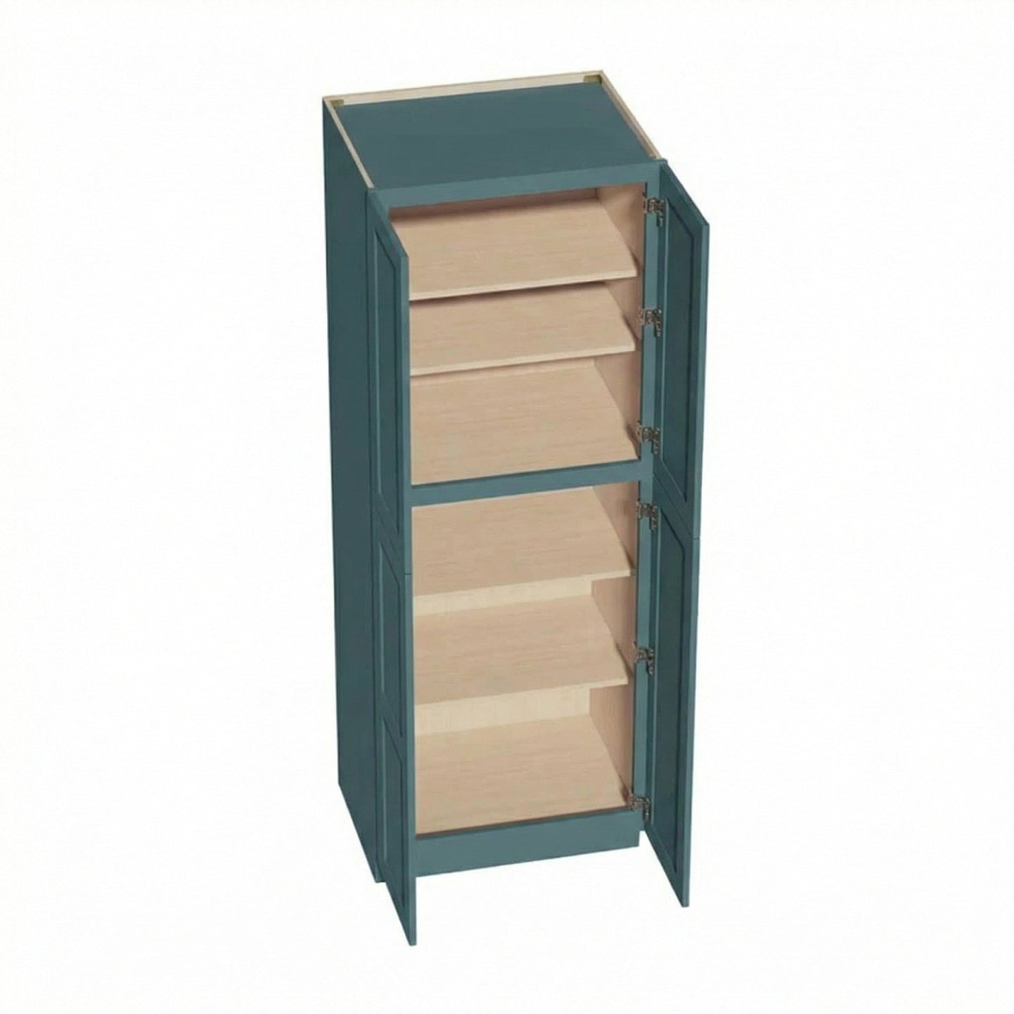 Shaker Tall Pantry Cabinet 30" (TP3084) · Tallis - Fairy Green - Interior