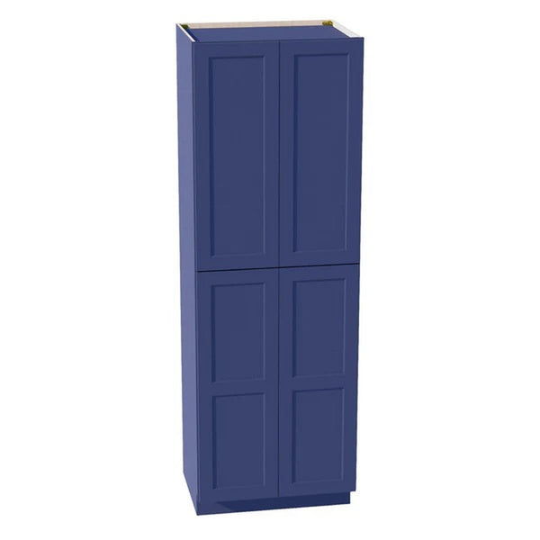 Shaker Tall Pantry Cabinet 30" (TP3090) · Ardelle - Blue - Hero