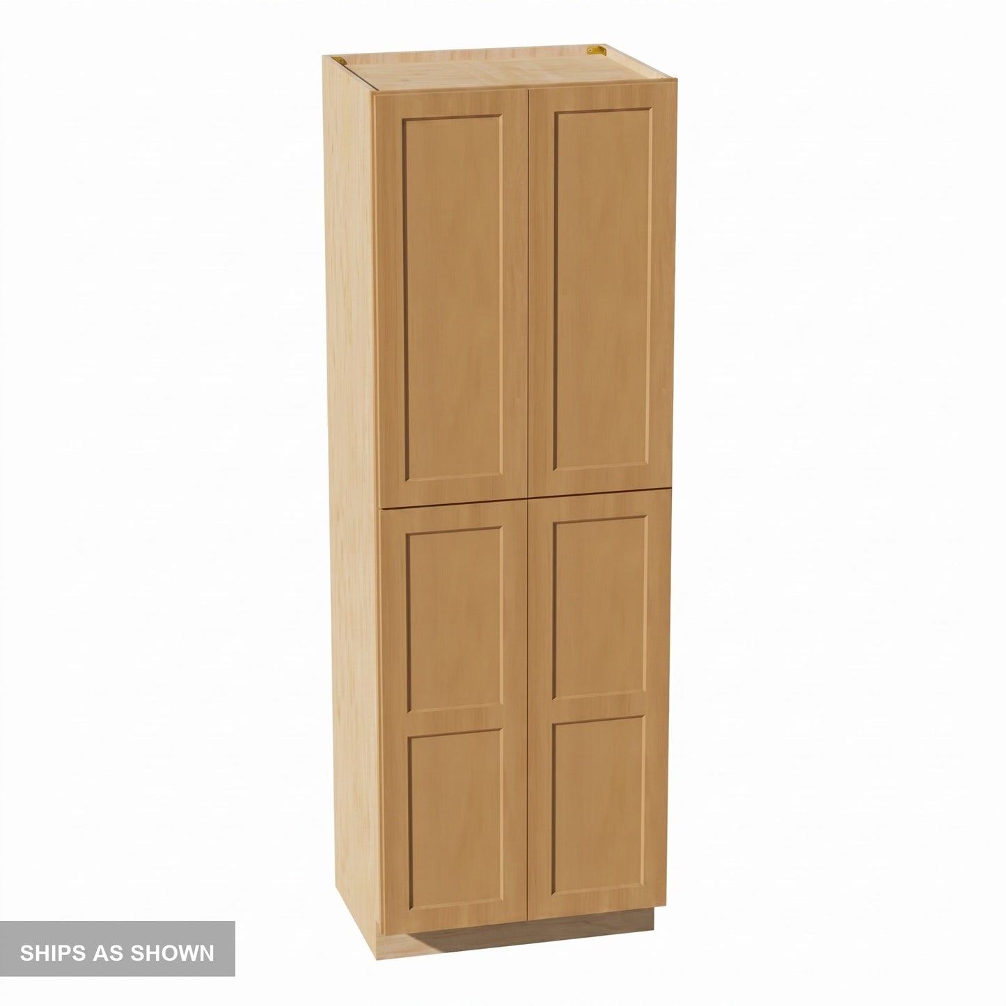 Shaker Tall Pantry Cabinet 30" (TP3090) · Ardelle - Timber - Flat Pack