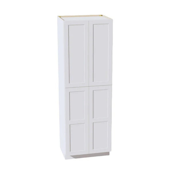 Shaker Tall Pantry Cabinet 30" (TP3090) · Ardelle - White - Hero