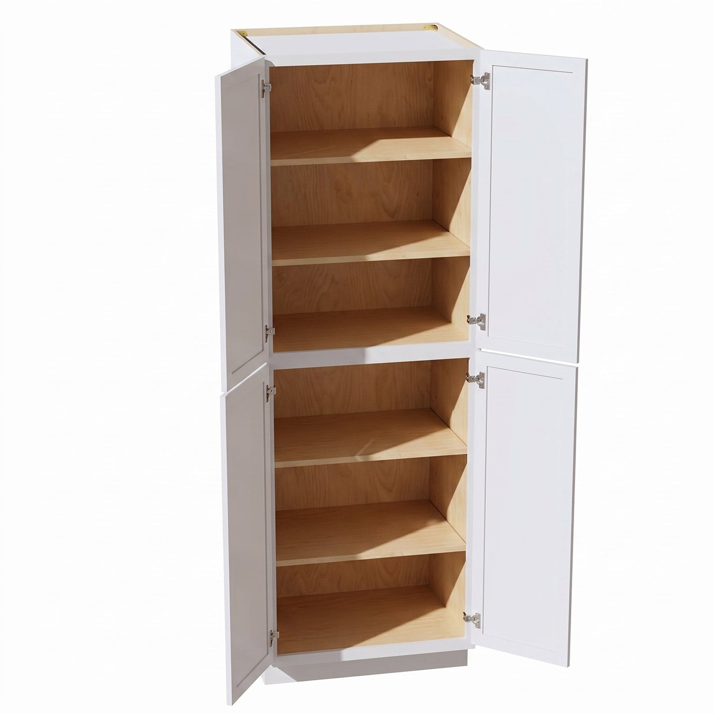 Slim Shaker Tall Pantry Cabinet 30" (TP3090) · Slim - Frost - Interior