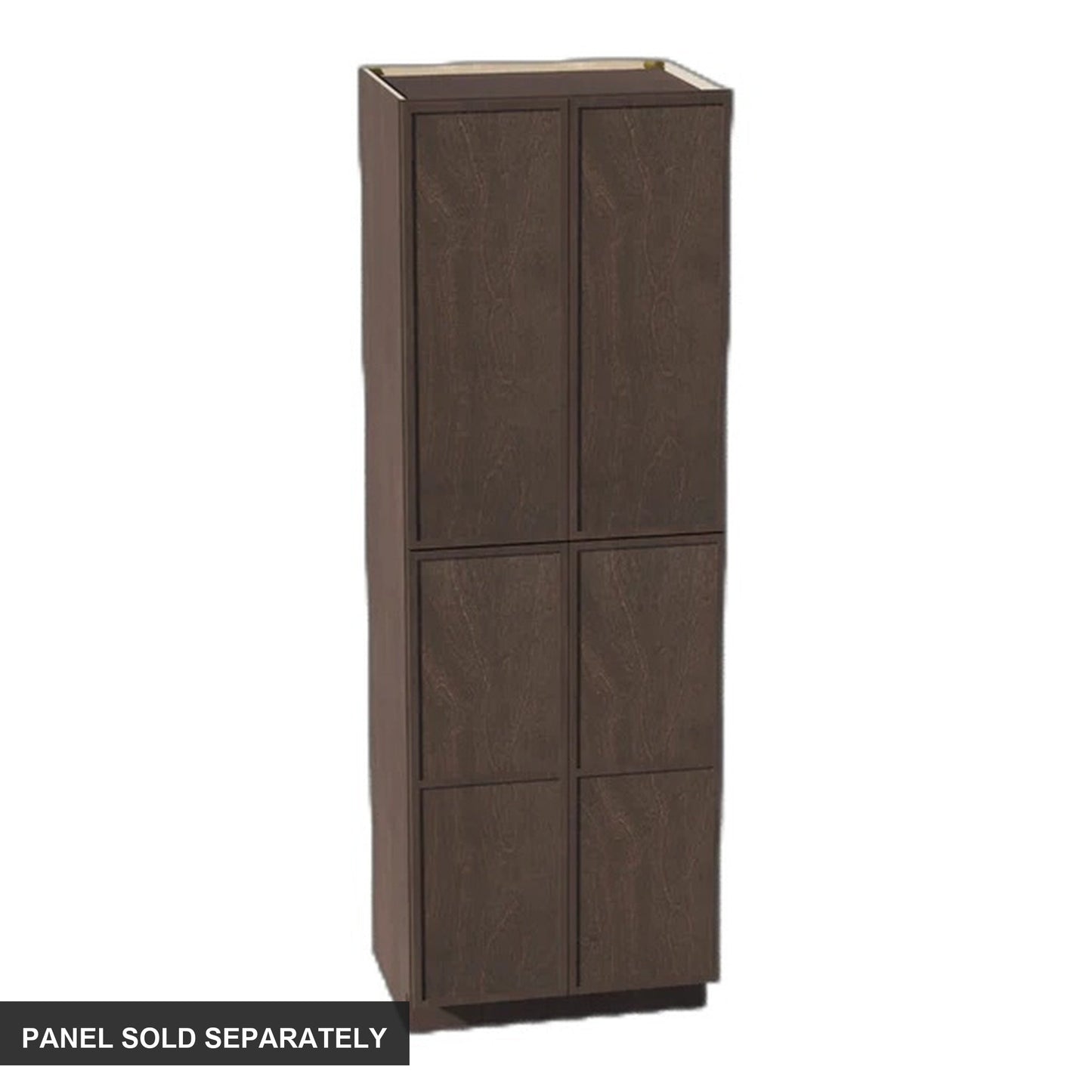 Slim Shaker Tall Pantry Cabinet 30" (TP3090) · Slim - Mocha - Product