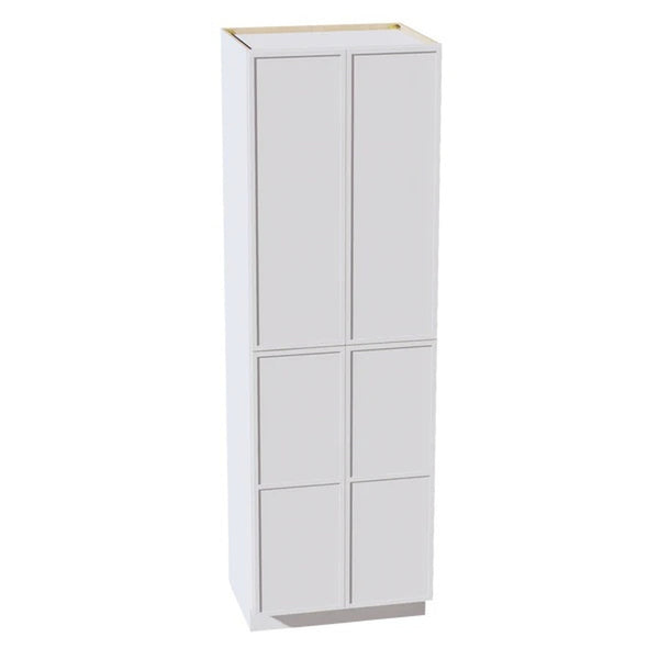 Slim Shaker Tall Pantry Cabinet 30" (TP3096) · Slim - Frost - Hero