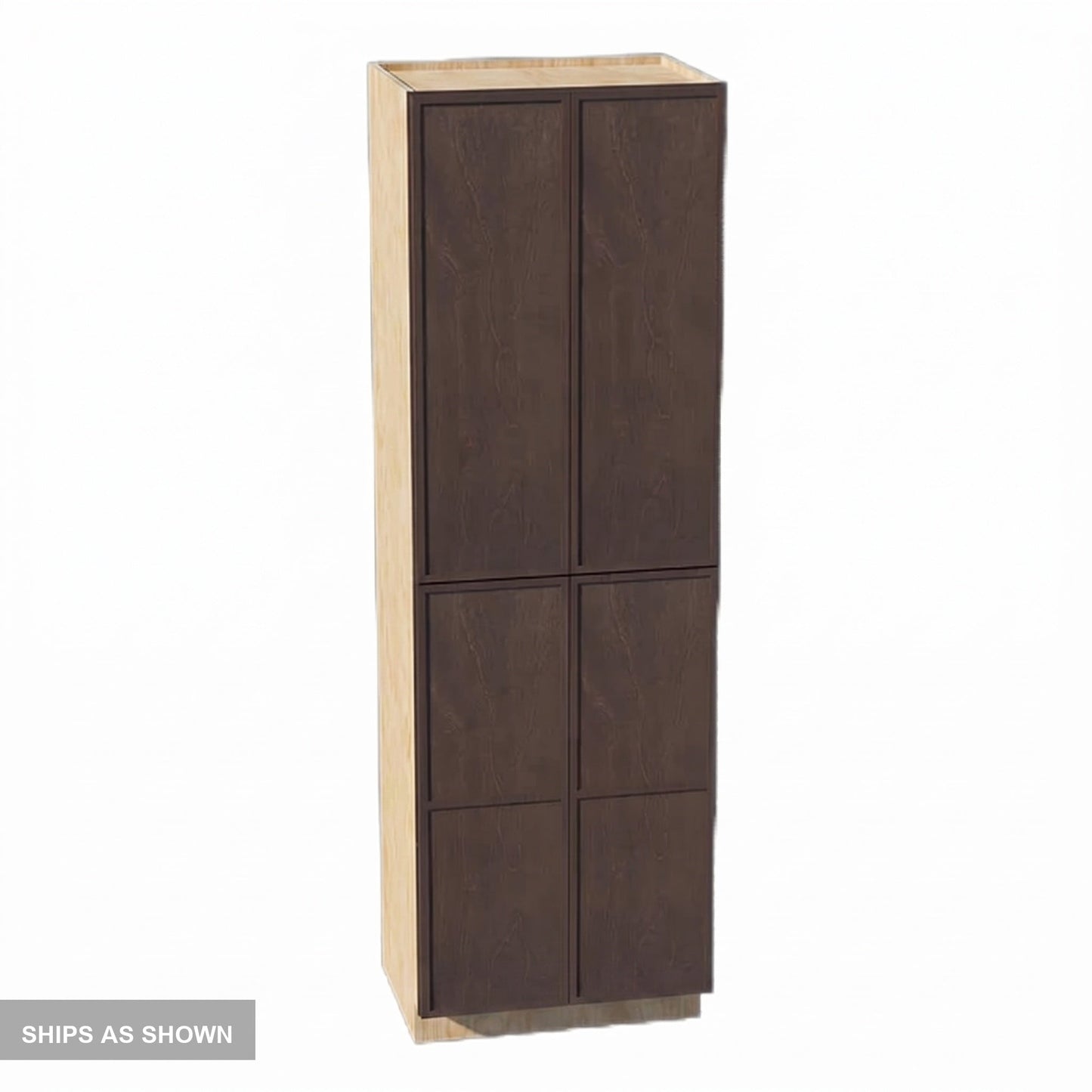 Quik Cabinets TP3096 Slim Mocha - Flatpack