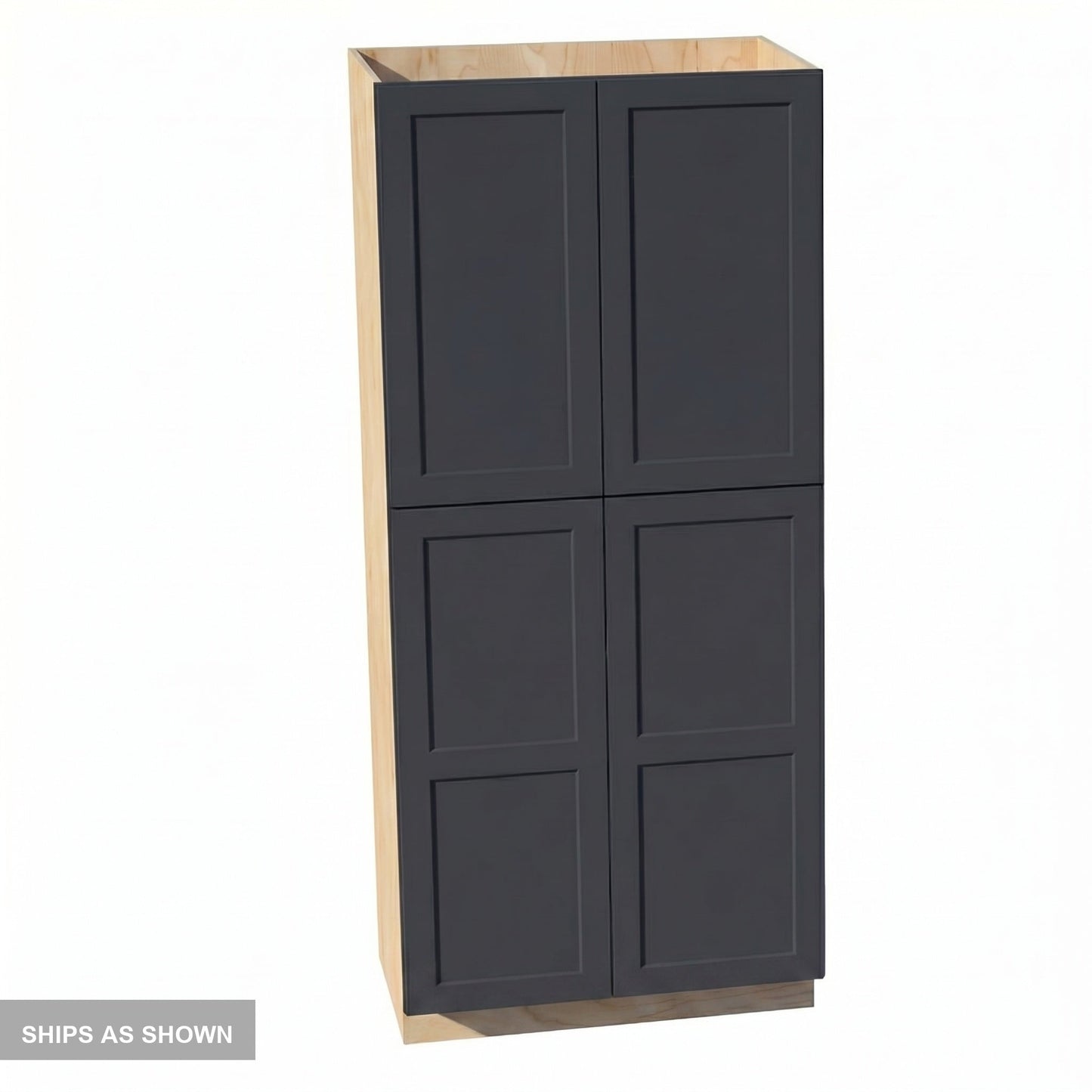 Quik Cabinets TP3684 Ardelle Ebony - Flatpack