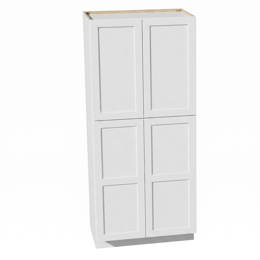 Shaker Tall Pantry Cabinet 36" (TP3684) · Ardelle - White - Hero