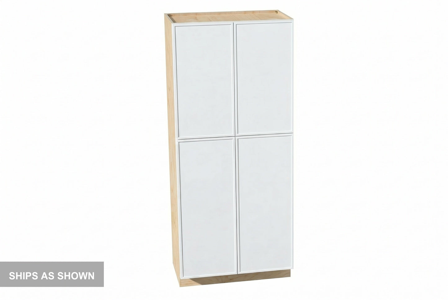 Quik Cabinets TP3684 Slim Frost - Flatpack