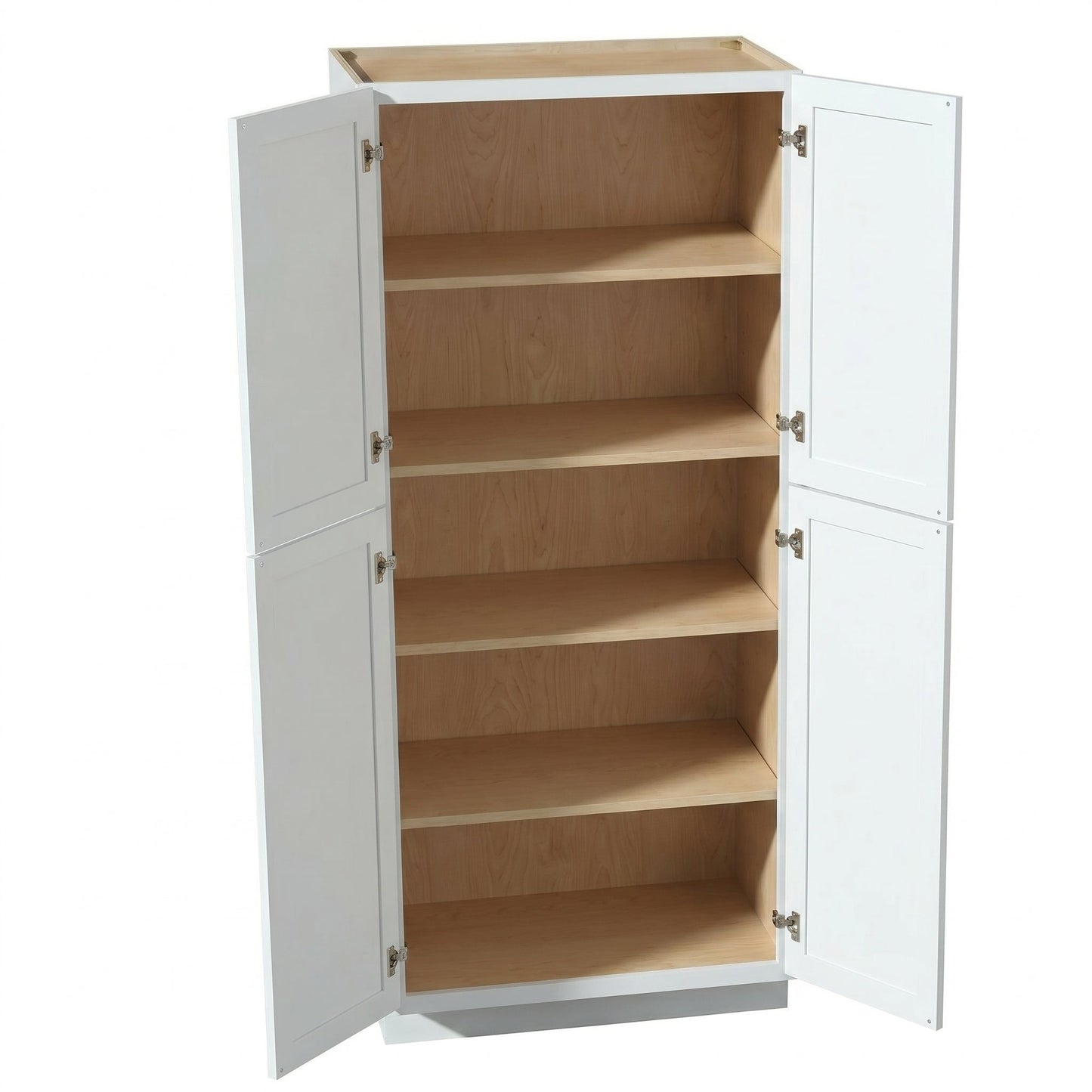 Slim Shaker Tall Pantry Cabinet 36" (TP3684) · Slim - Frost - Interior