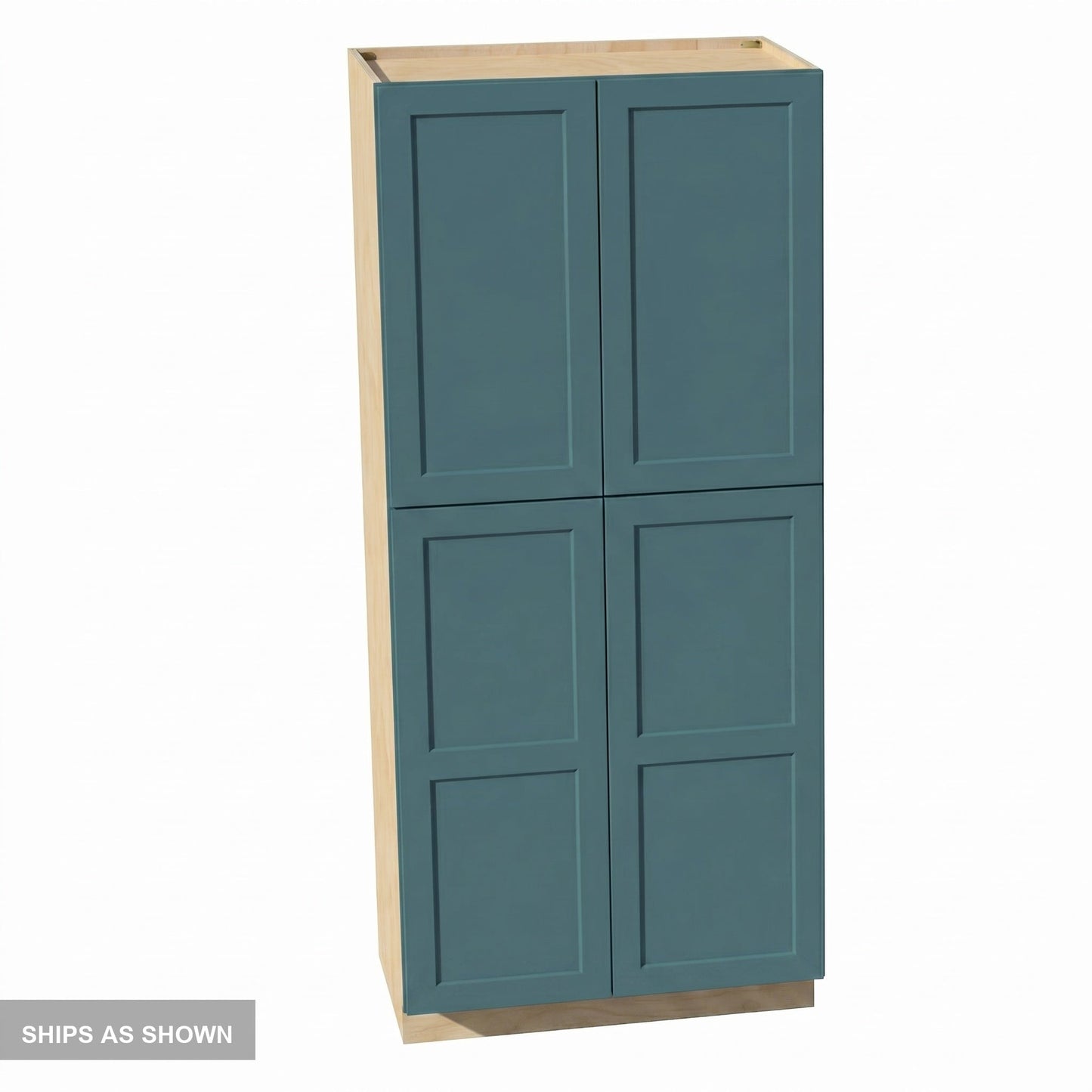 Shaker Tall Pantry Cabinet 36" (TP3684) · Tallis - Fairy Green - Flat Pack