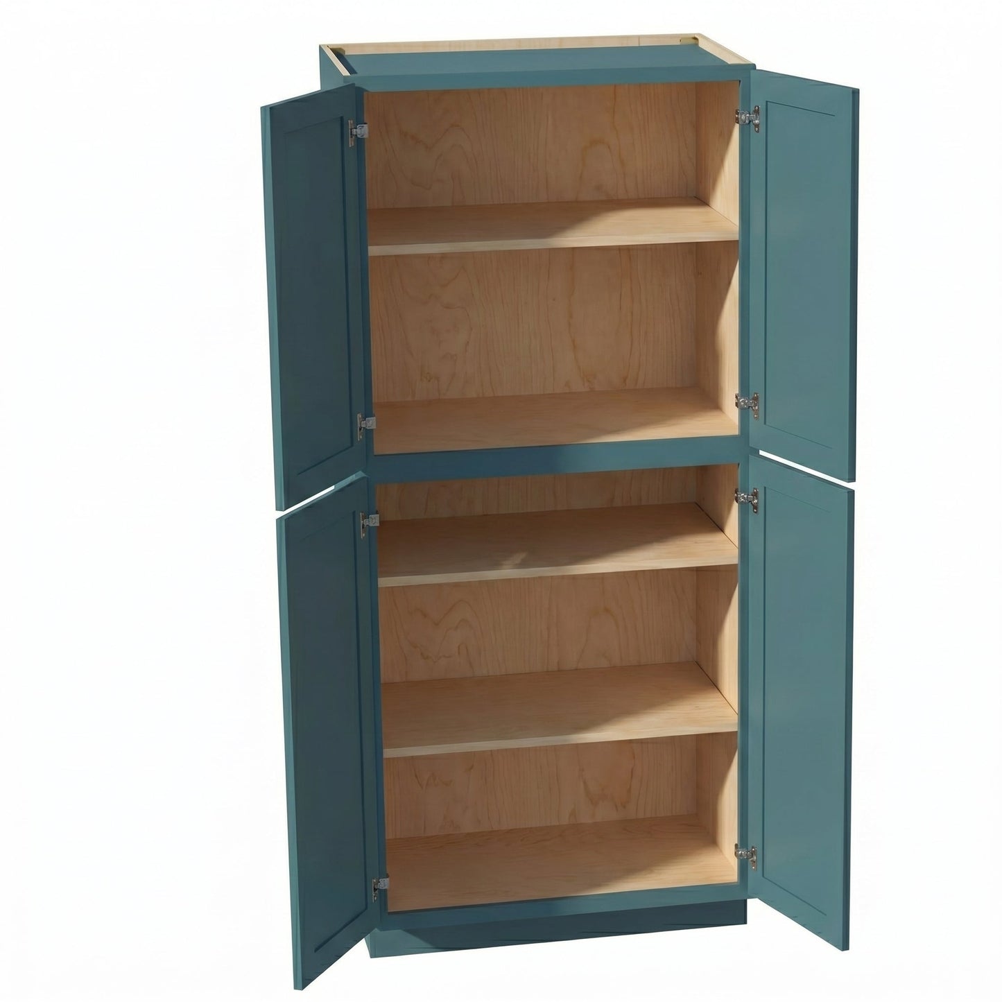 Shaker Tall Pantry Cabinet 36" (TP3684) · Tallis - Fairy Green - Interior