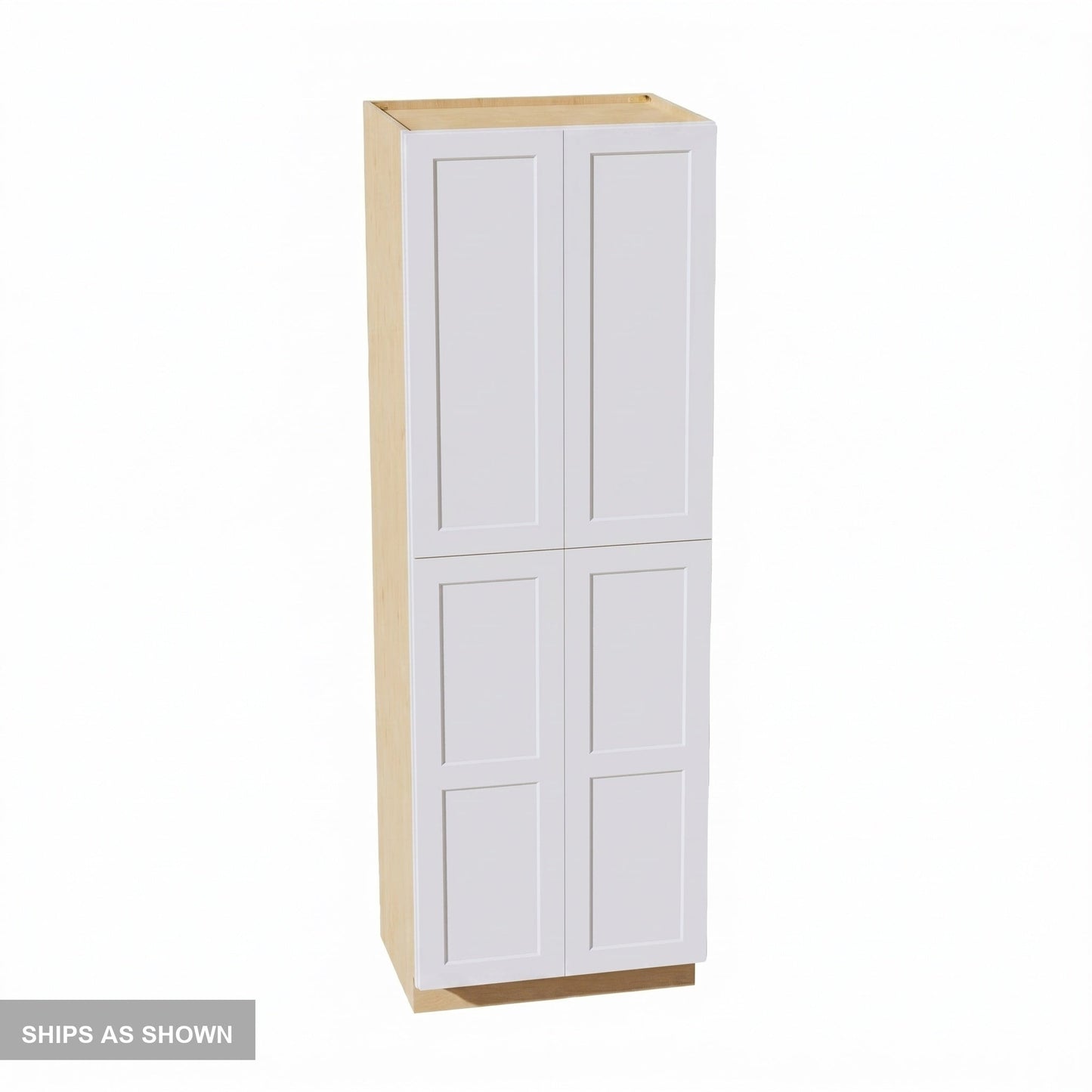 Shaker Tall Pantry Cabinet 36" (TP3690) · Ardelle - White - Flat Pack