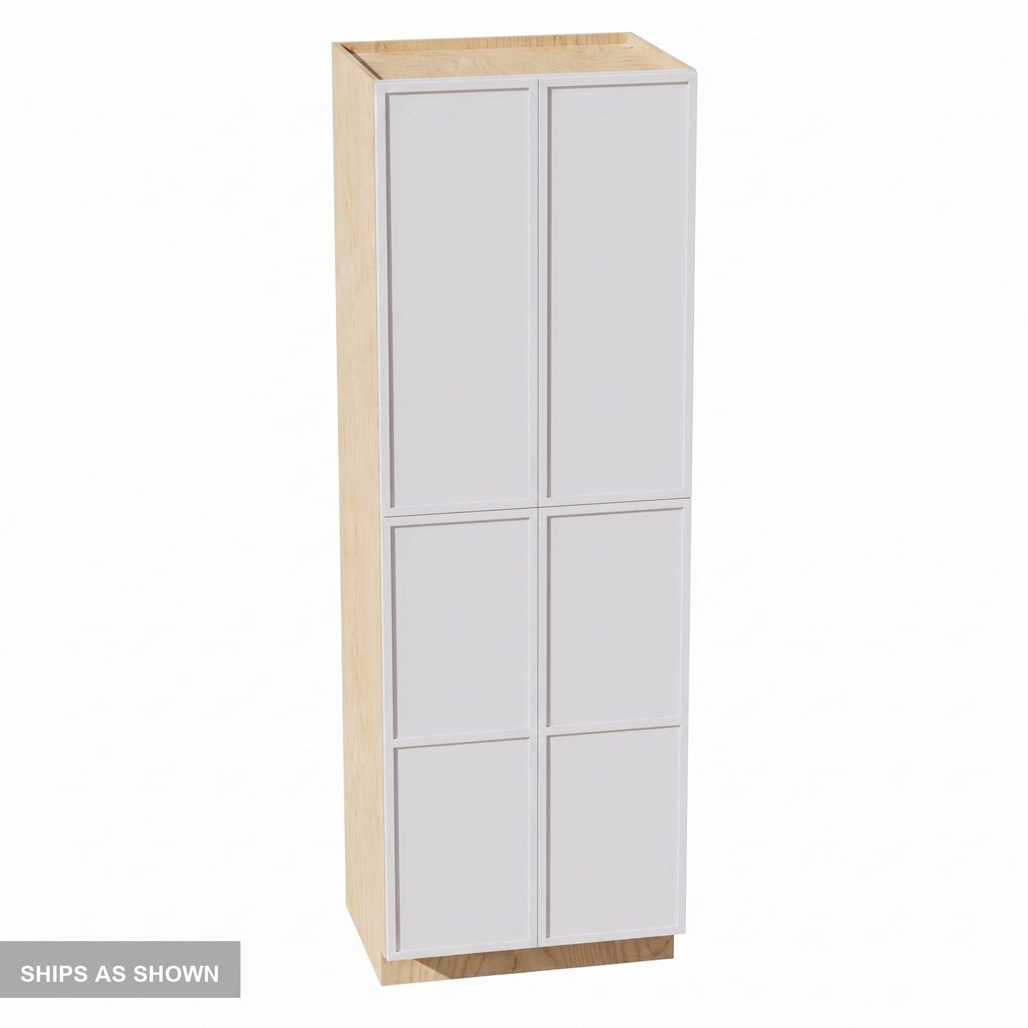Quik Cabinets TP3690 Slim Frost - Flatpack