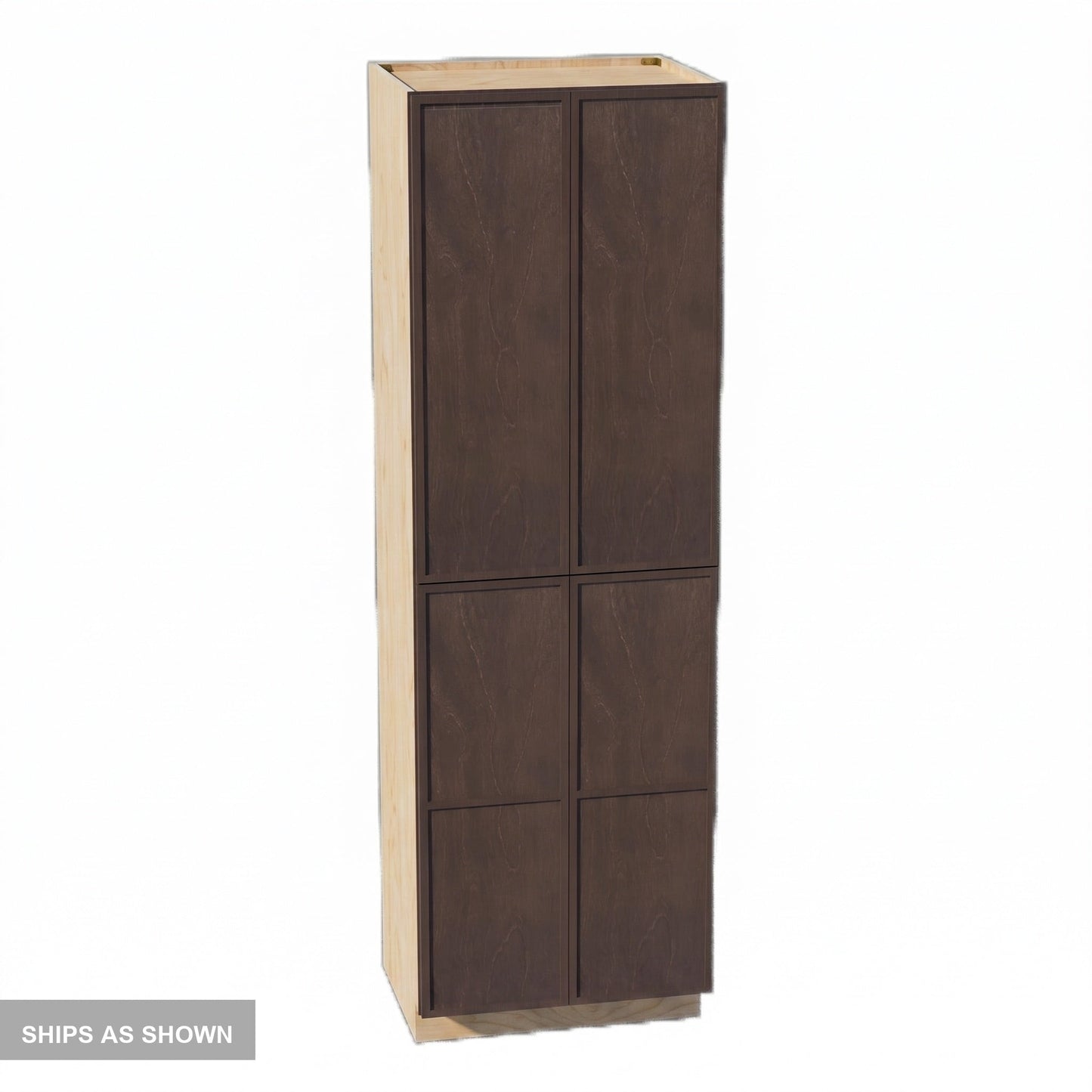 Quik Cabinets TP3696 Slim Mocha - Flatpack
